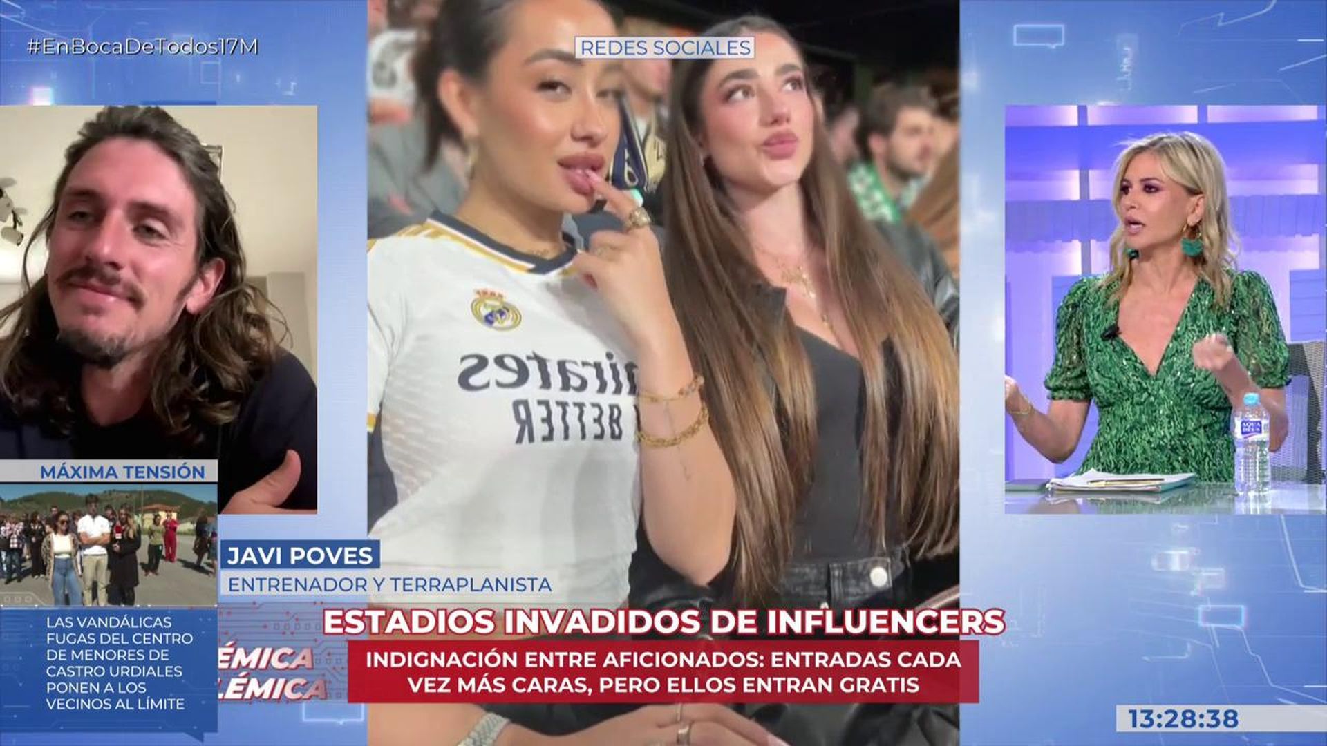 Los hinchas del Real Madrid estallan contra los comentarios de Lola Lolita y Marina Rivers desde la grada del Bernabéu: “Me molesta ver a dos lerdas haciendo el lerdo”