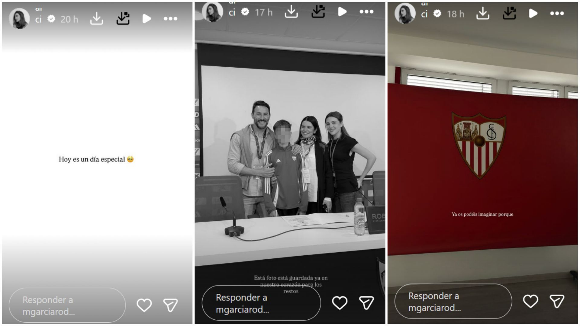 Marina García comparte las fotos más especiales del último hito de su hermano