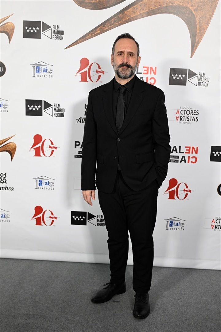 Miguel Garcés, en los Premios de la Unión de Actores