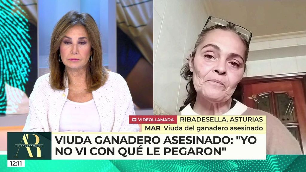 La viuda del ganadero asesinado en Ribadesella: "La imagen de dos encapuchados no corresponde a lo que pasó"