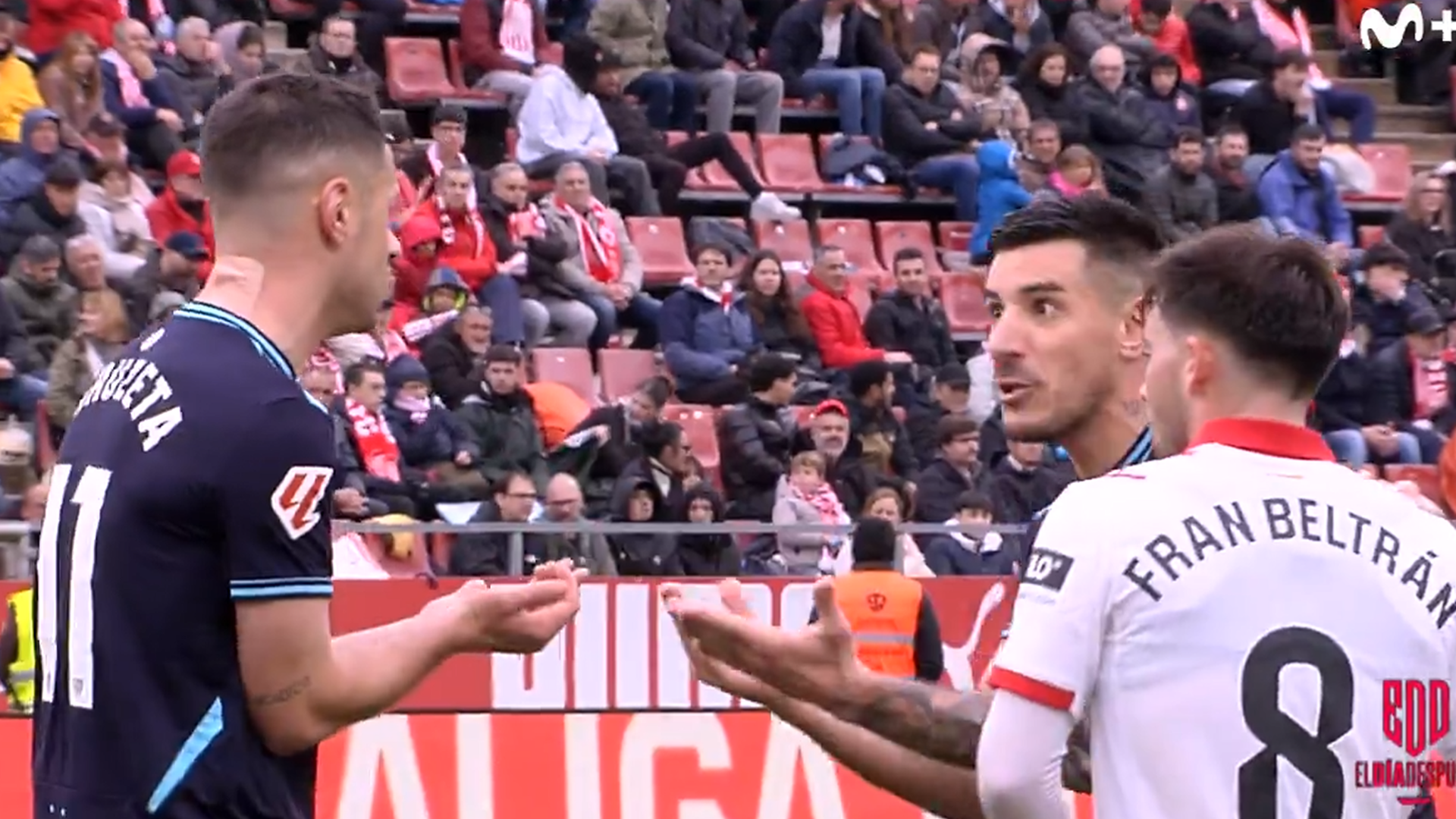 Yuri y Guruzeta en Montilivi