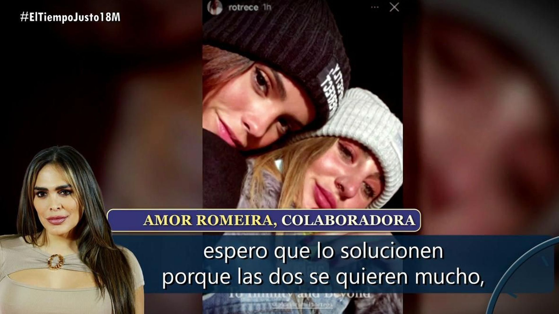 Amor Romeira desvela qué vio en el cumpleaños de Gloria Camila tras salir a la luz su conflicto con Rocío Flores: "Espero que lo solucionen"