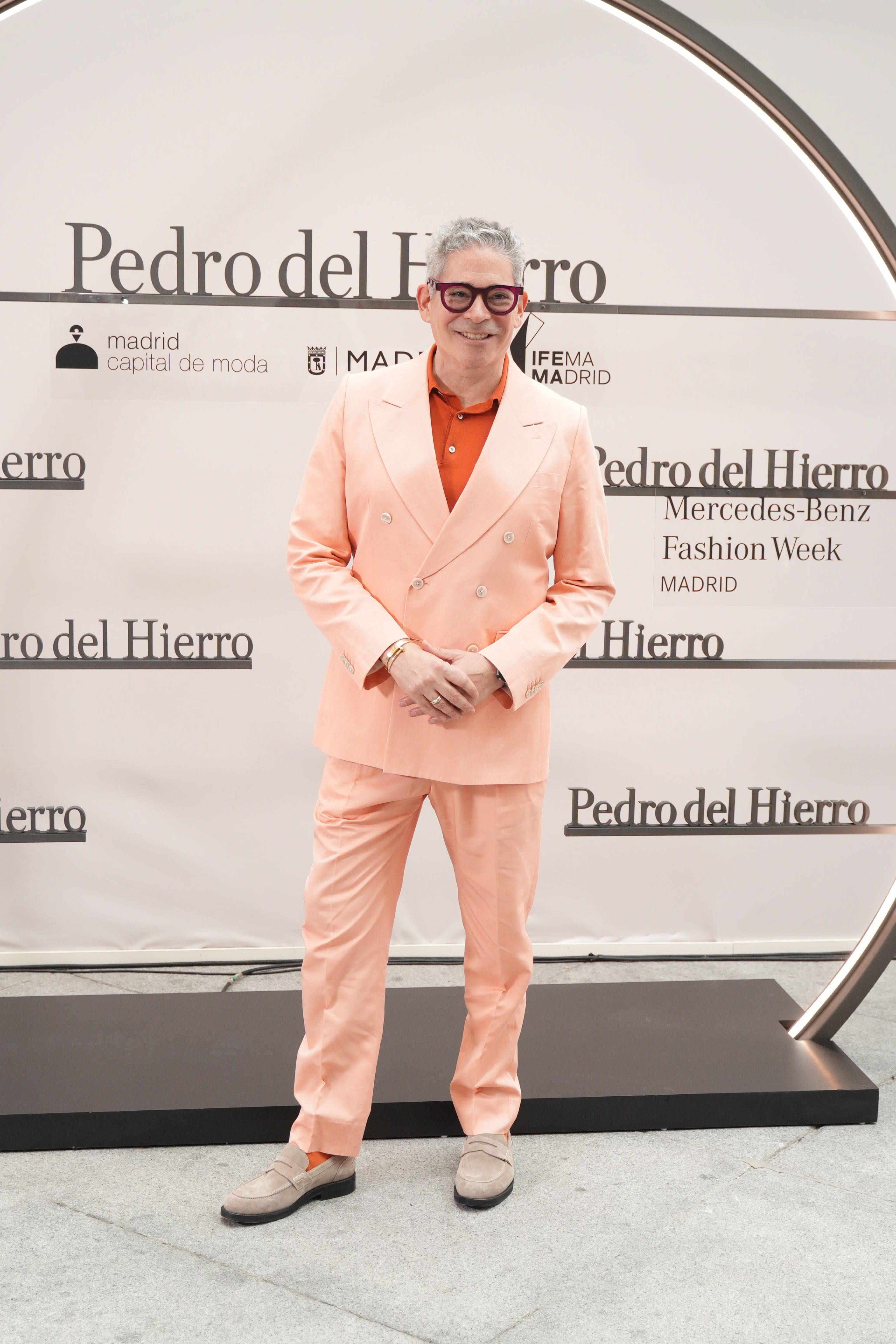 Boris Izaguirre, en el desfile de Pedro del Hierro