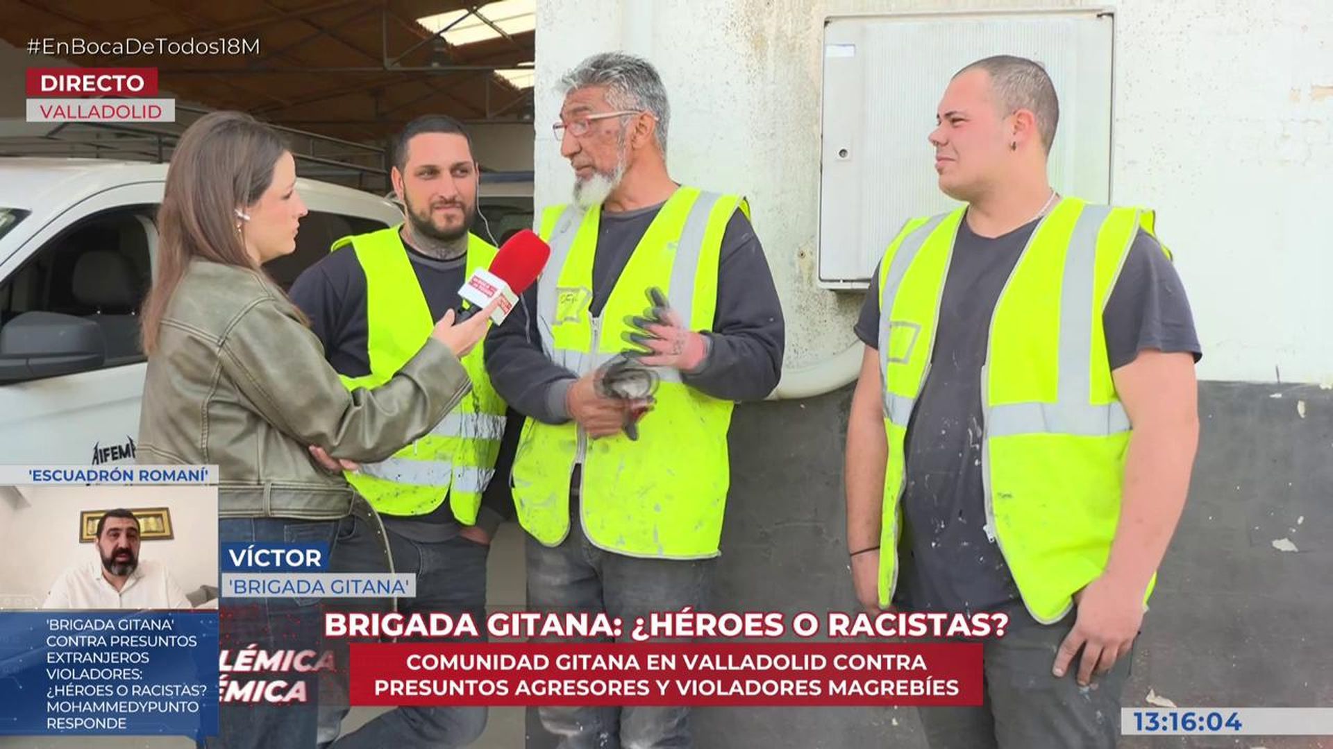 El escuadrón gitano de Valladolid actúa contra las agresiones de magrebíes a niños españoles: “Estas personas tiene el corazón negro”