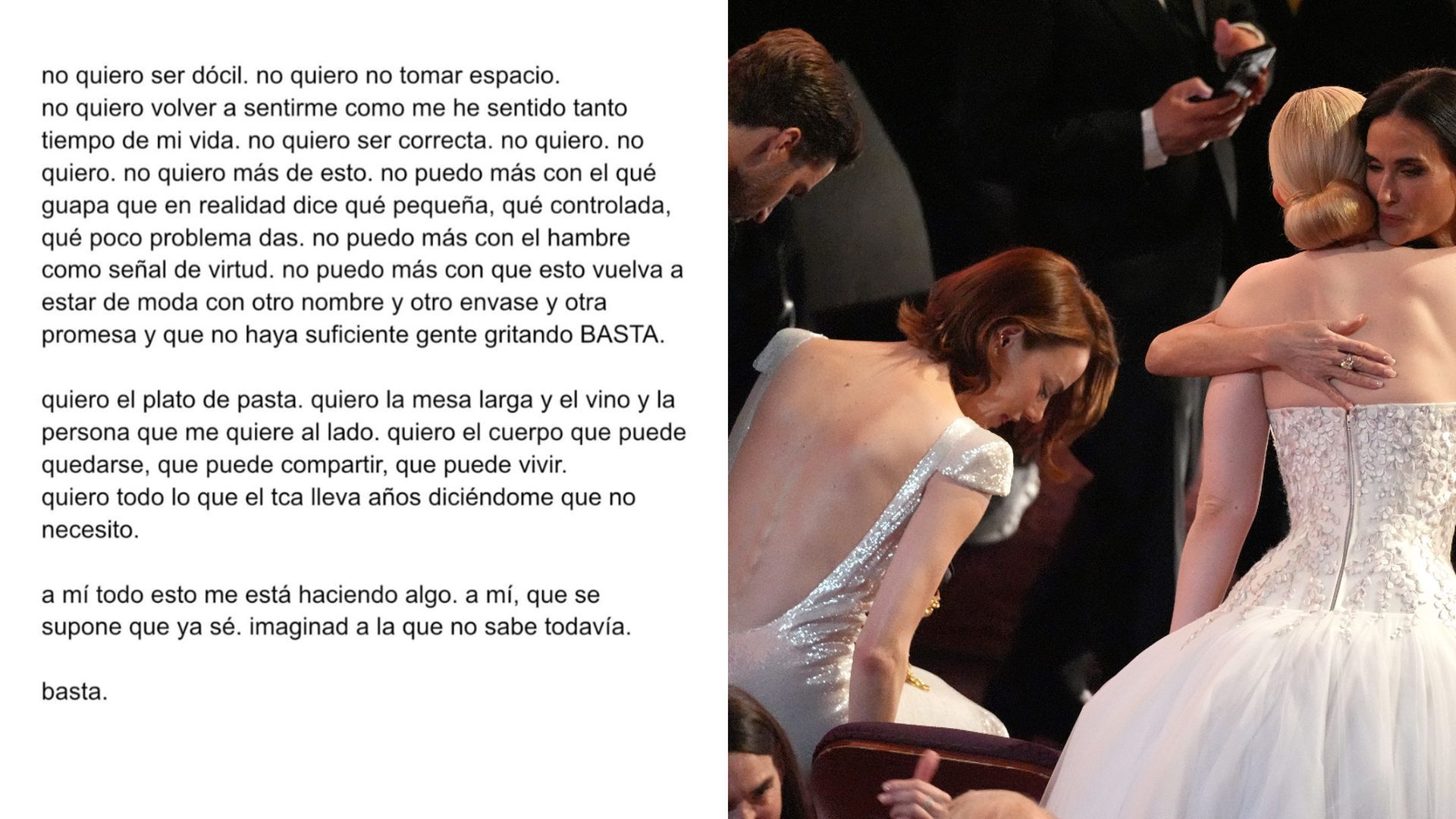 Fragmento del texto de Chloe Wallace