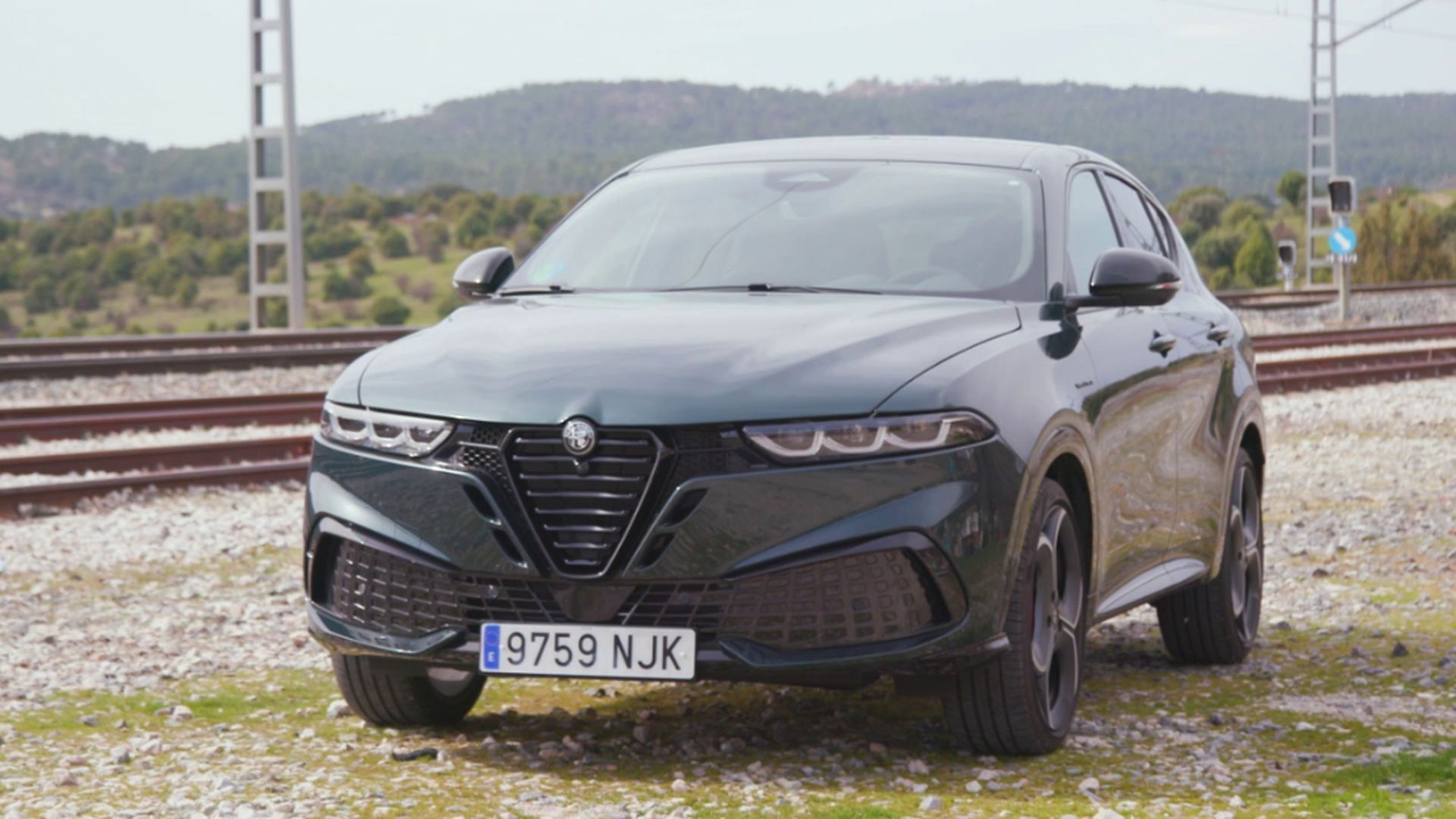 Gonzalo Serrano y el Alfa Romeo Tonale