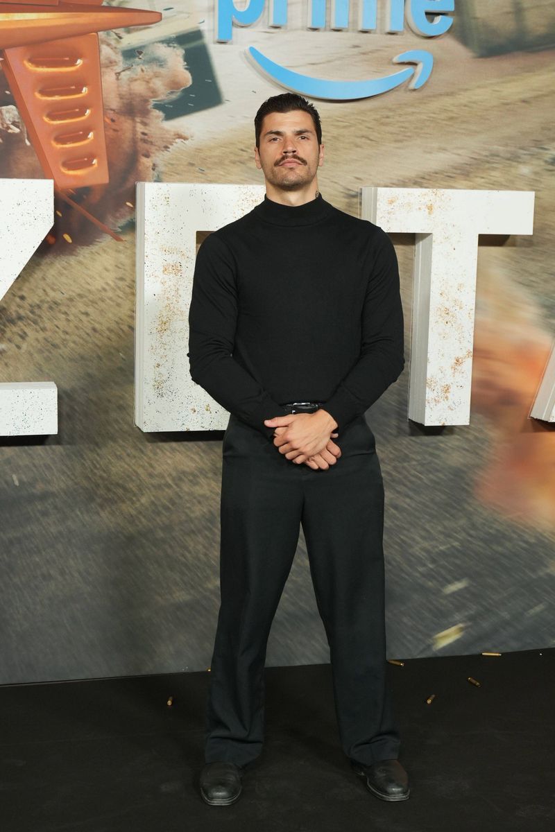 Hugo Diego García, en el preestreno de 'Zeta', la nueva película de Mario Casas