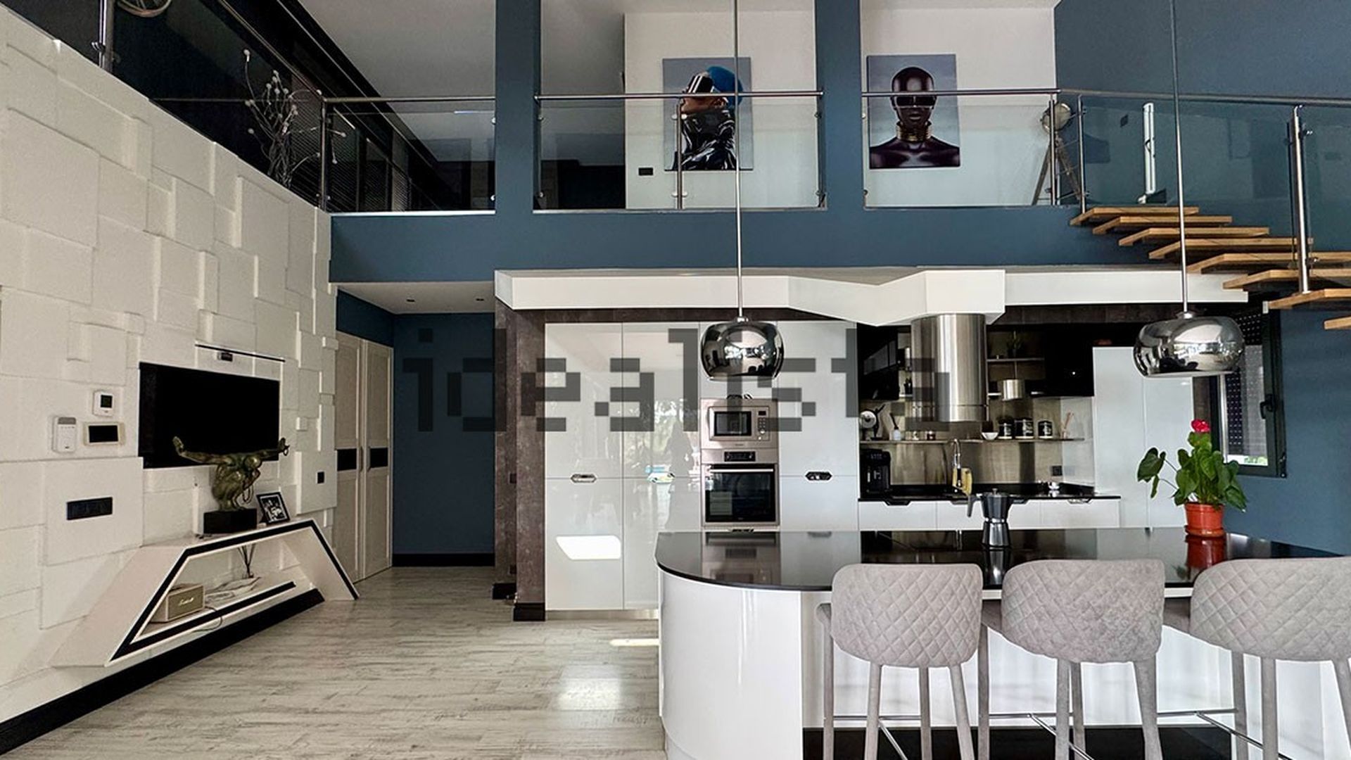 La cocina de la casa a la venta de Mario Casas