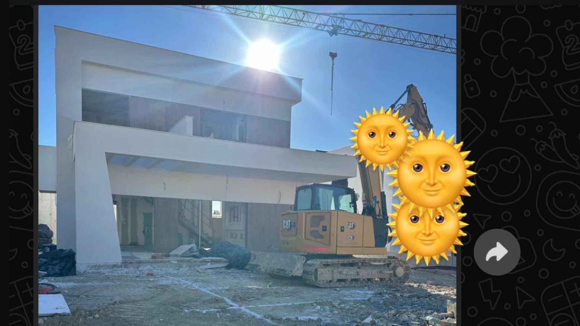 Los avances del chalé de Sofá y Kiko en la playa