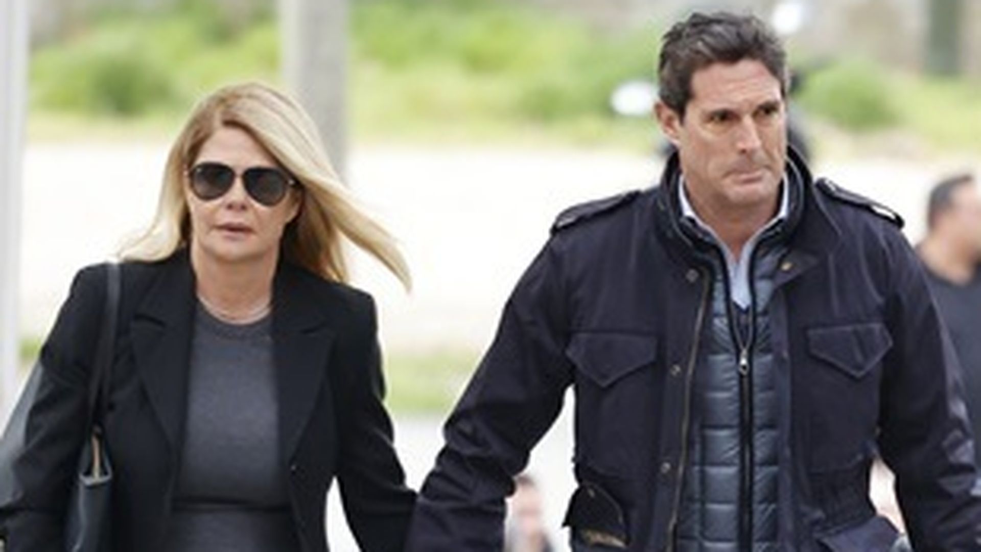 Makoke y su novio, en el juicio