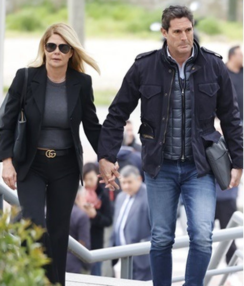 Makoke y su novio, en el juicio