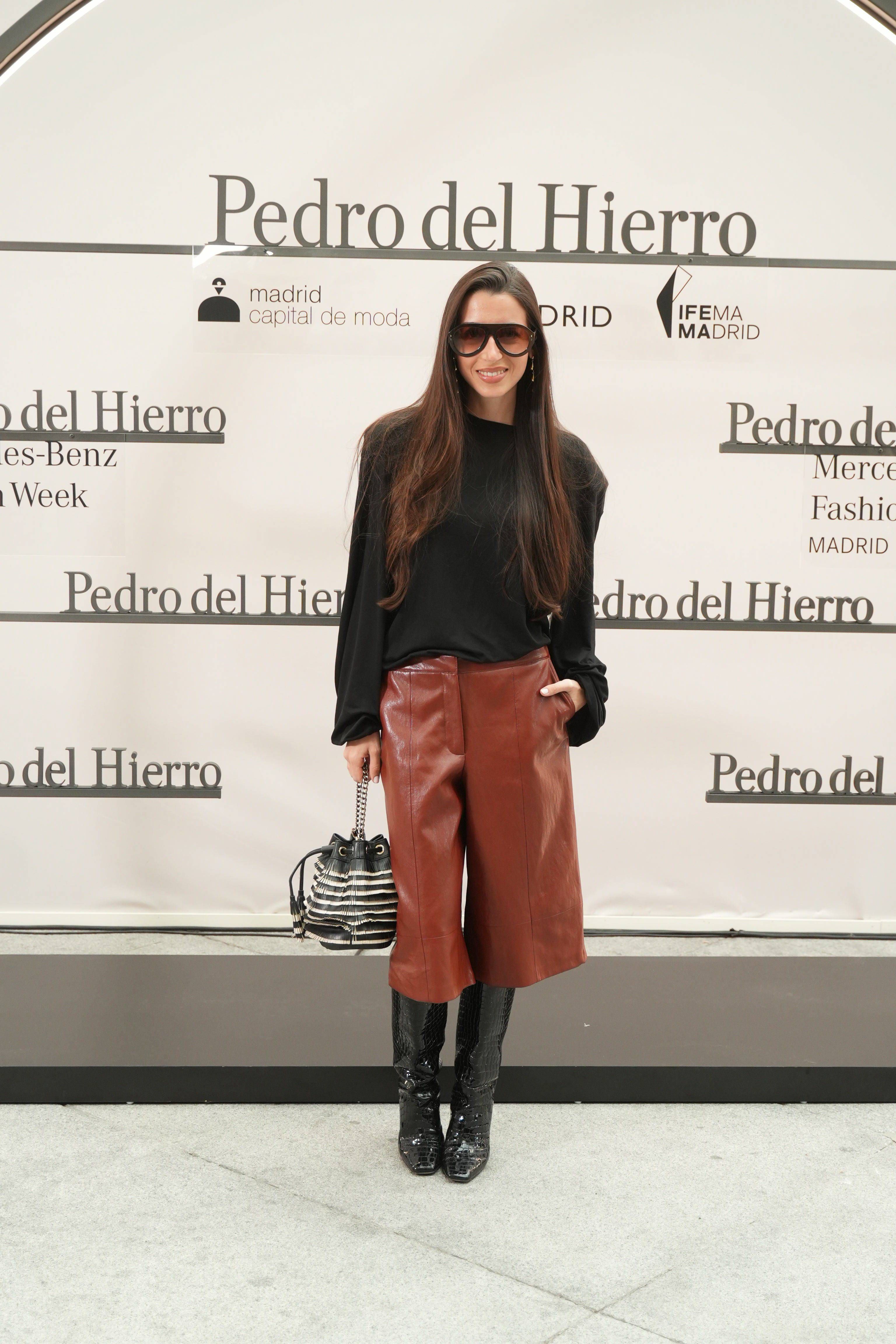 María Monfort, en el desfile de Pedro del Hierro