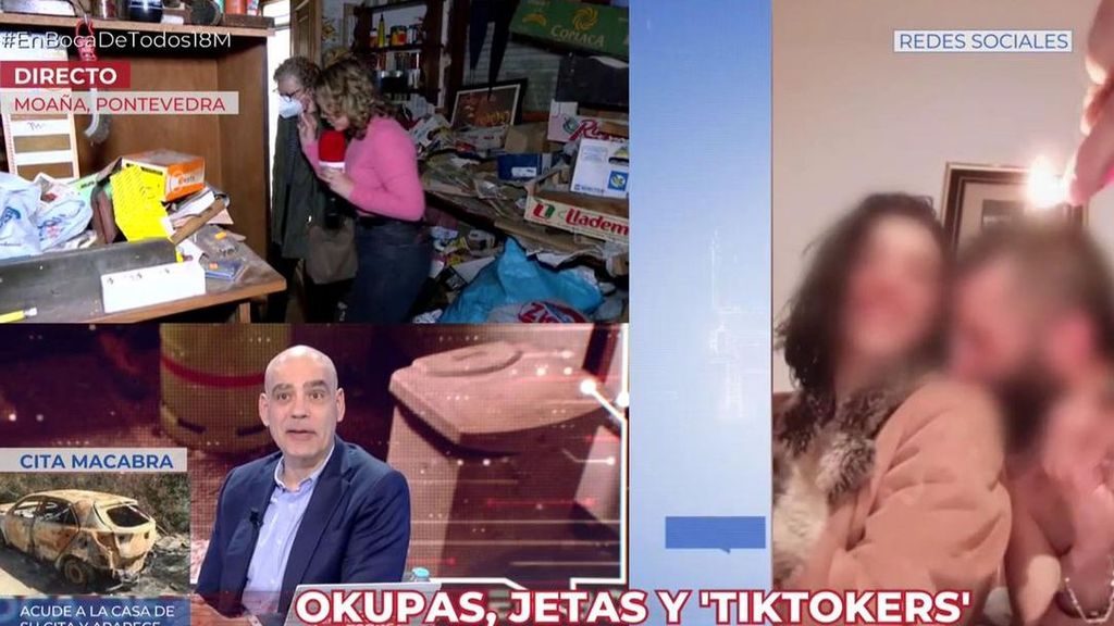 Nacho Abad estalla al comprobar en directo el estado de una vivienda okupada por una pareja de tiktokers: “Cómo se puede ser tan guarro, tan canalla, tan cerdo”