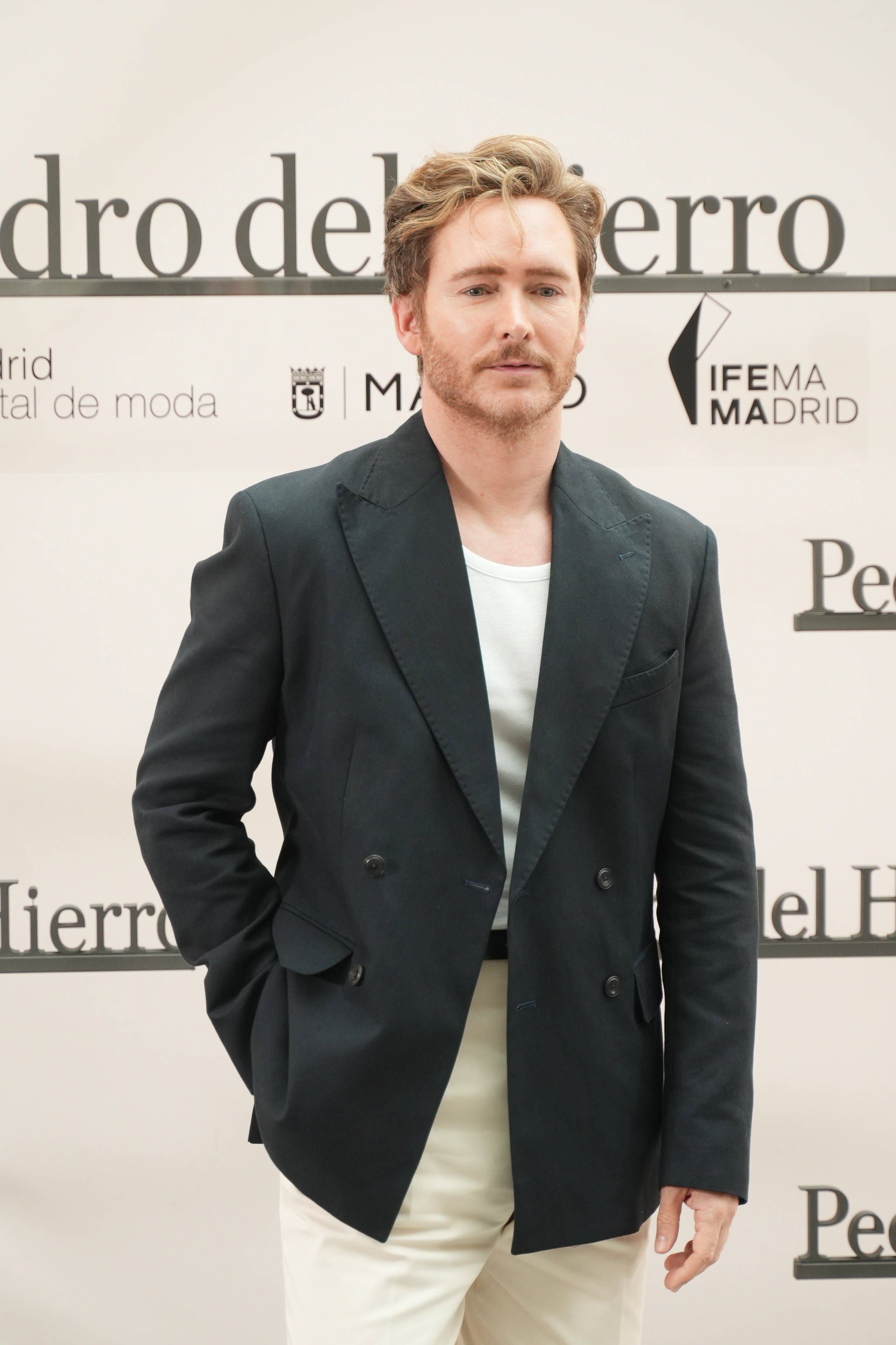Pablo Rivero, en el desfile de Pedro del Hierro