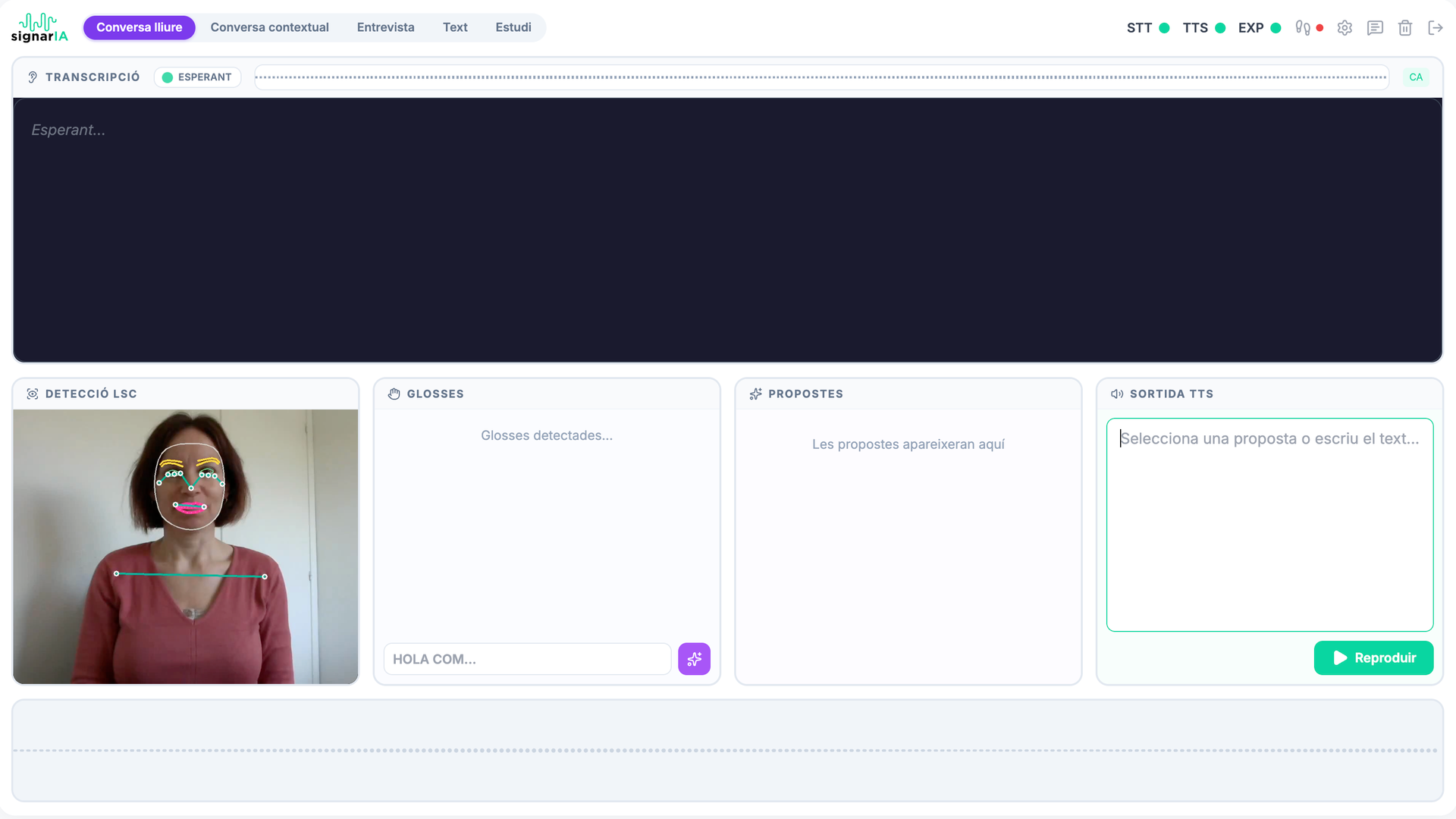 SignarIA permite crear una voz sintética personalizada con una donación de voz