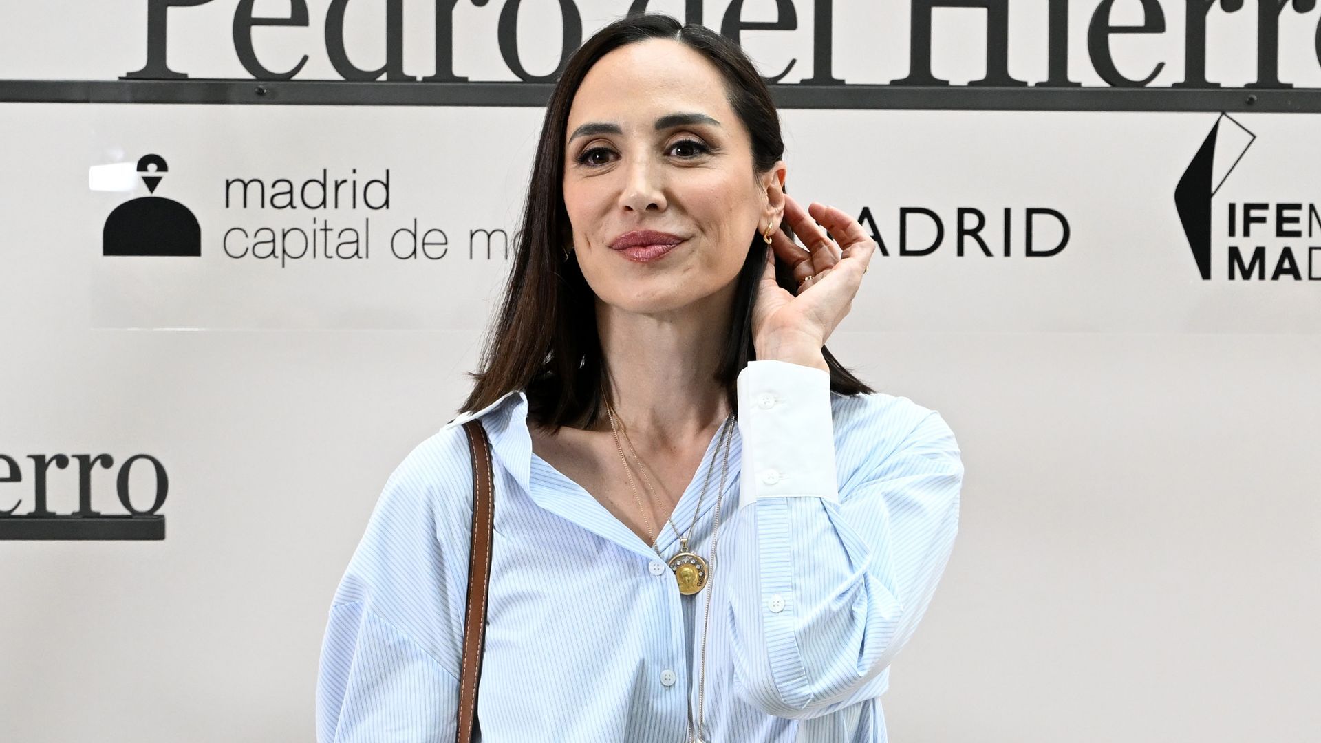 Tamara Falcó en el desfile de Pedro del Hierro