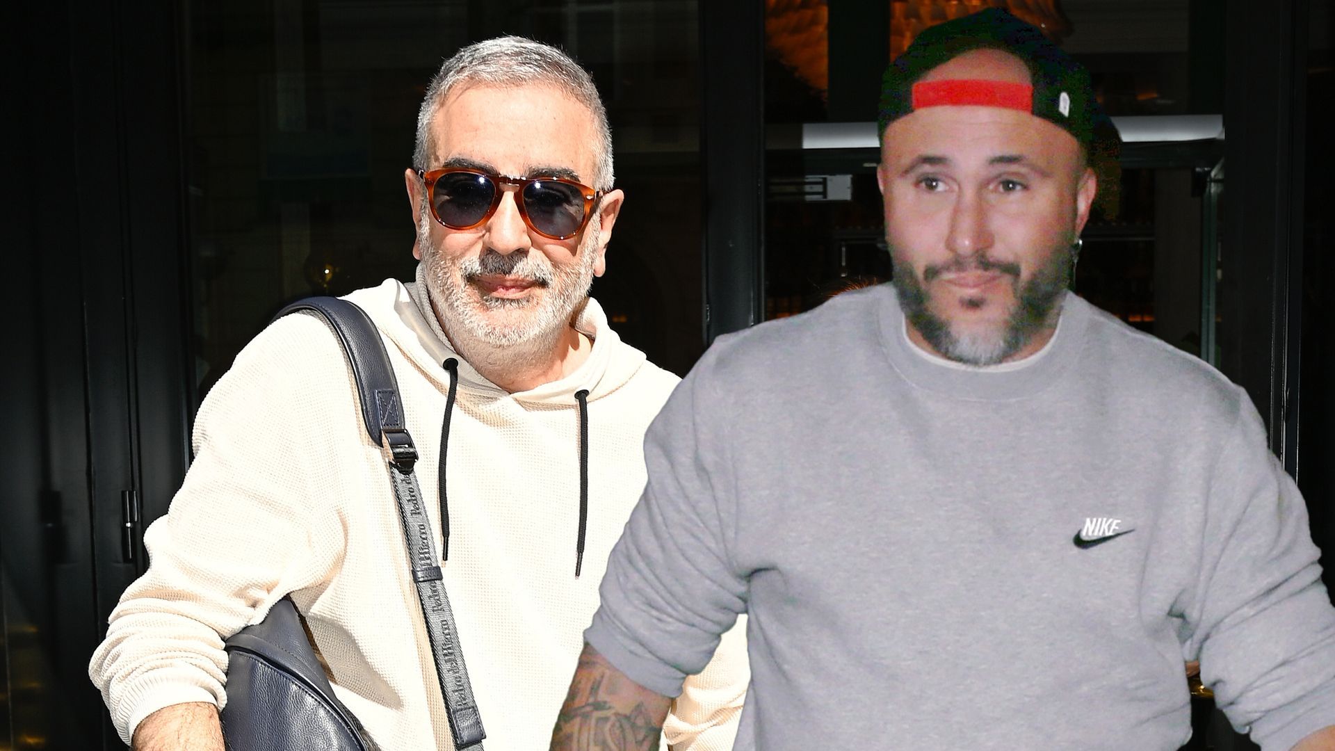 Agustín Pantoja y Kiko Rivera