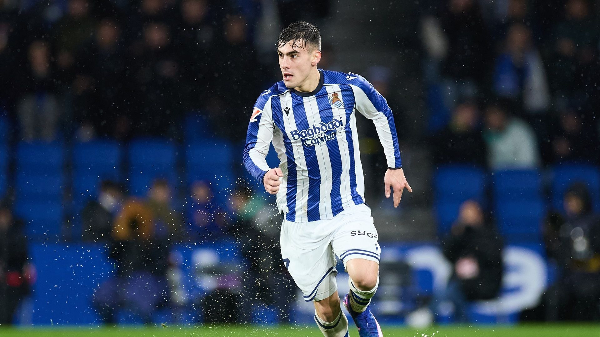Ander Barrenetxea, durante el Real Sociedad-Celta