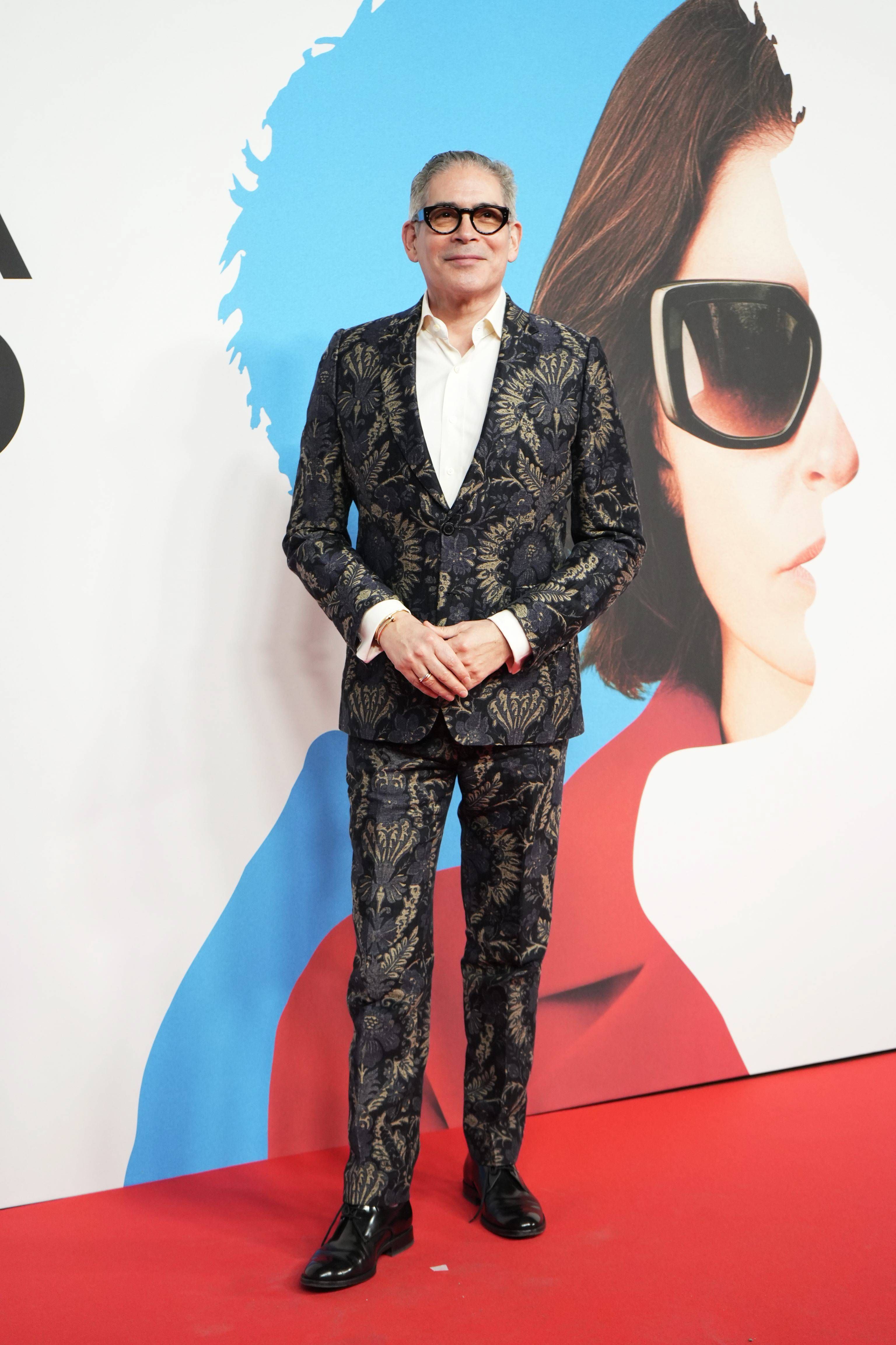 Boris Izaguirre, en el estreno de 'Amarga Navidad'