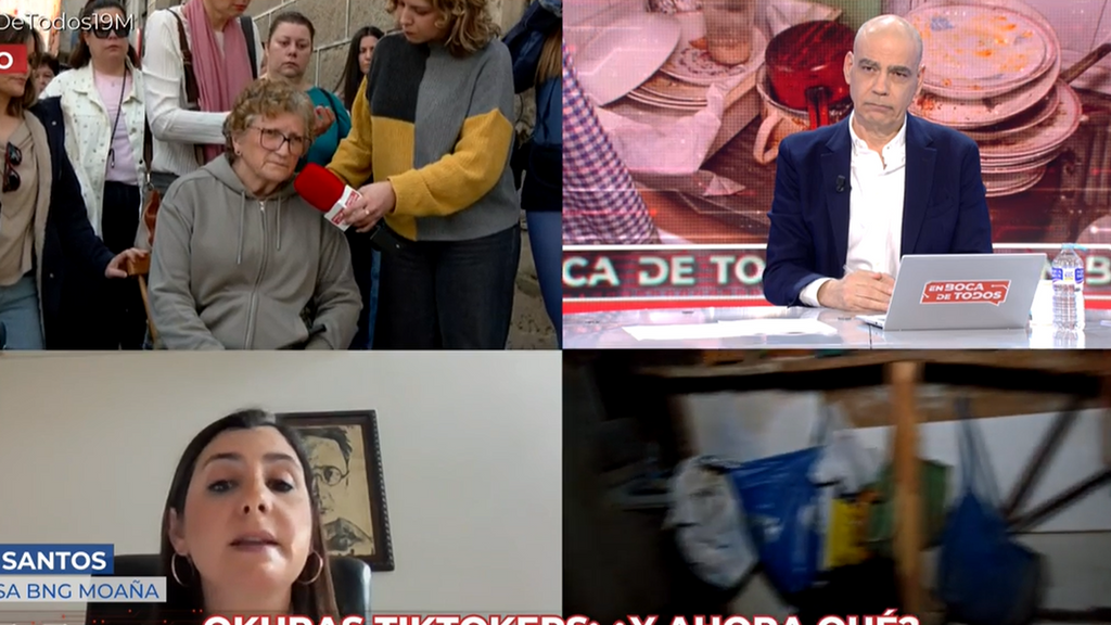 Tenso cara a cara entre Nacho Abad y la alcaldesa de Moaña: "Es de lógica que una mujer de 80 años no puede limpiar esa casa"