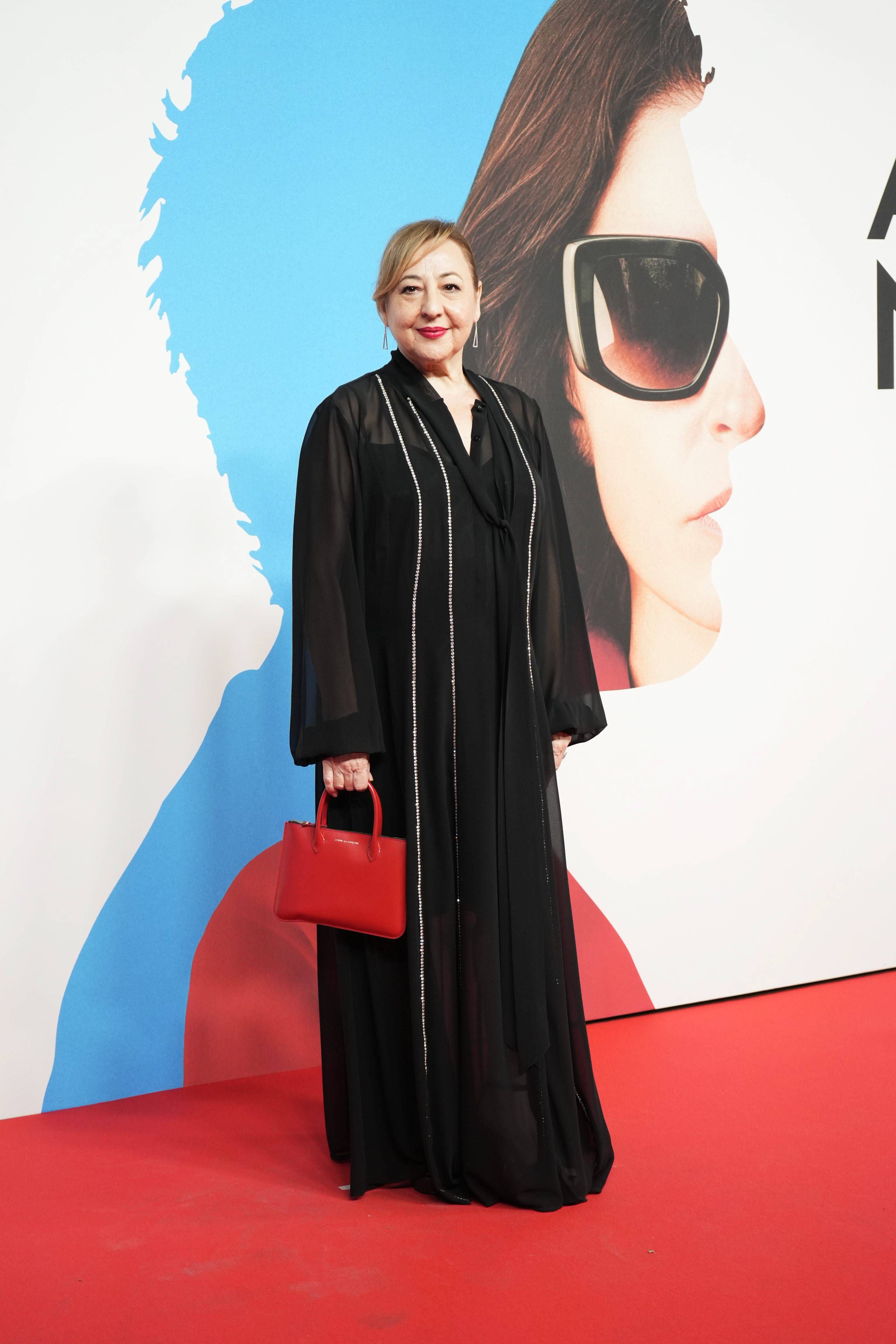 Carmen Machi, en el estreno de 'Amarga Navidad'