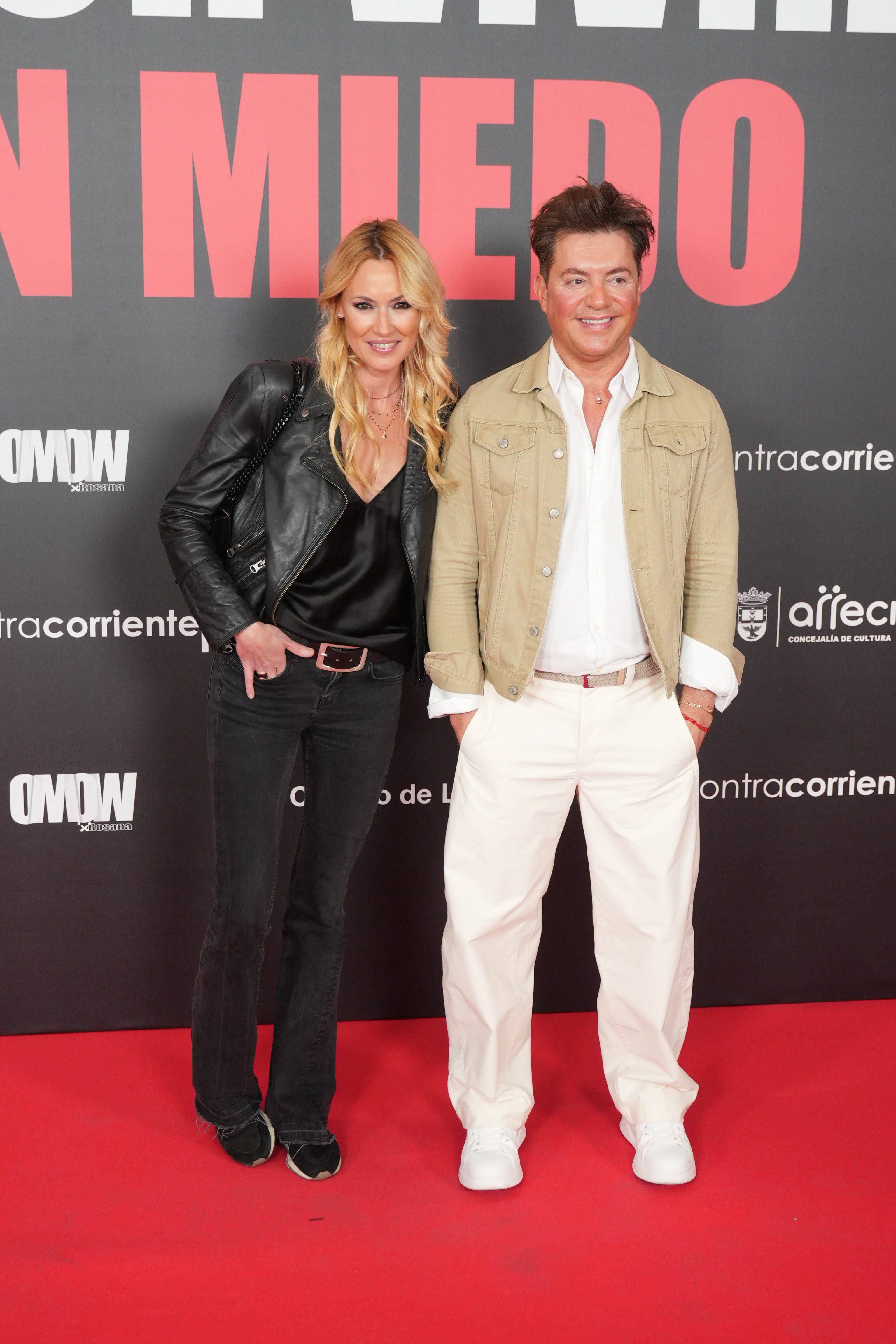 Carolina Cerezuela, en el estreno del documental de Rosana