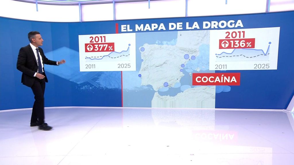 Cocaína y ketamina, las dos drogas que experimentan un mayor aumento entre los consumidores españoles
