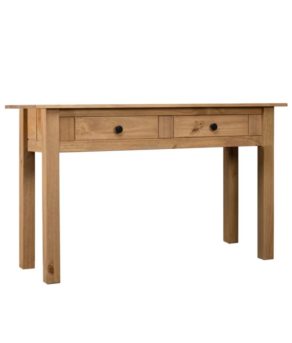 Consola de madera de pino de Maisons du Monde.