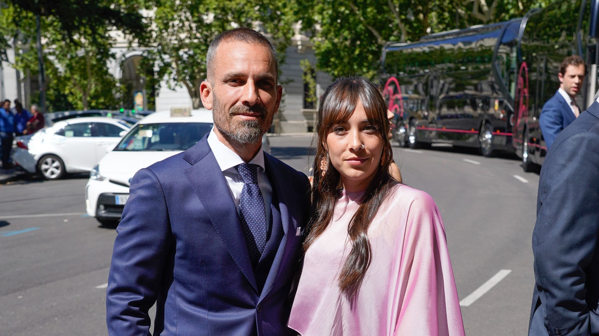 Damián Molla y su pareja