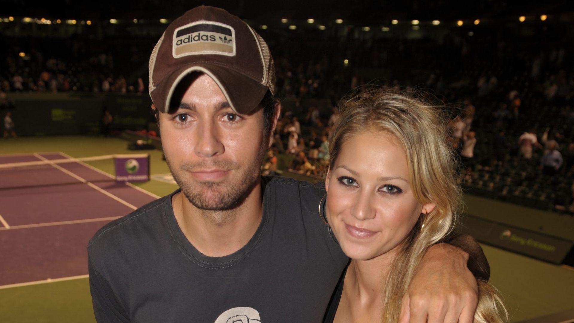 Enrique Iglesias y Anna Kournikova