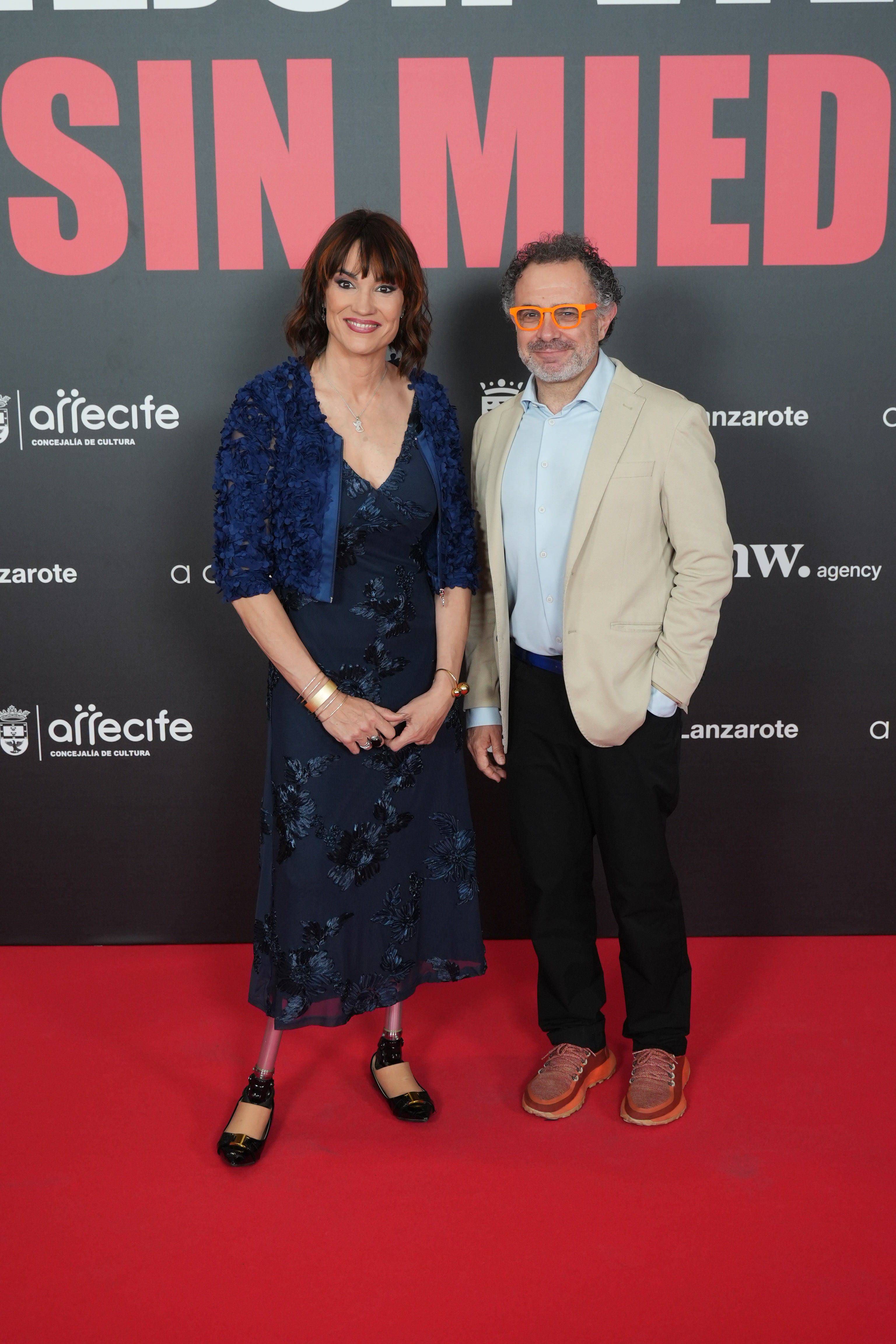 Irene Villa, en el estreno del documental de Rosana
