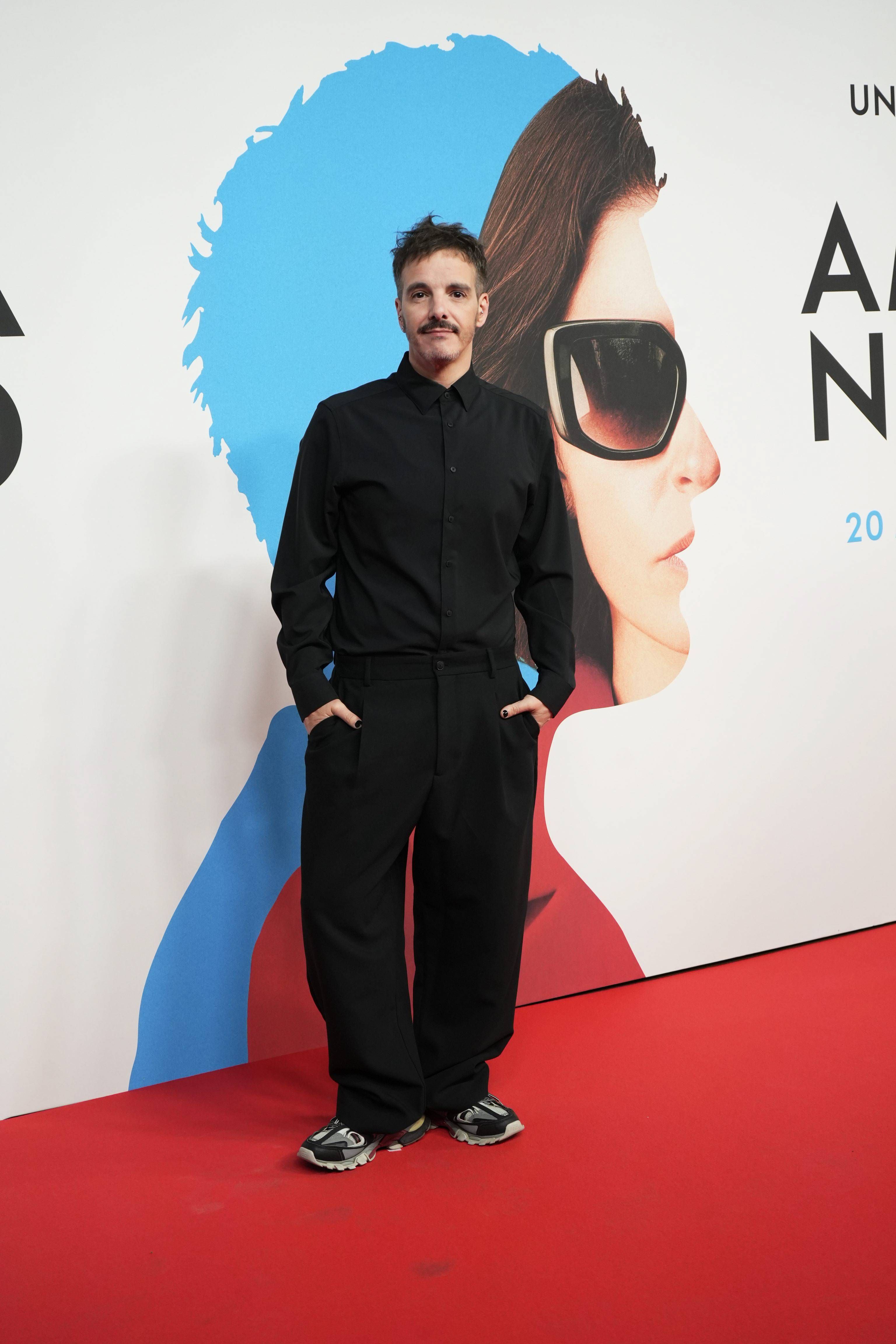 Javier Giner, en el estreno de 'Amarga Navidad'