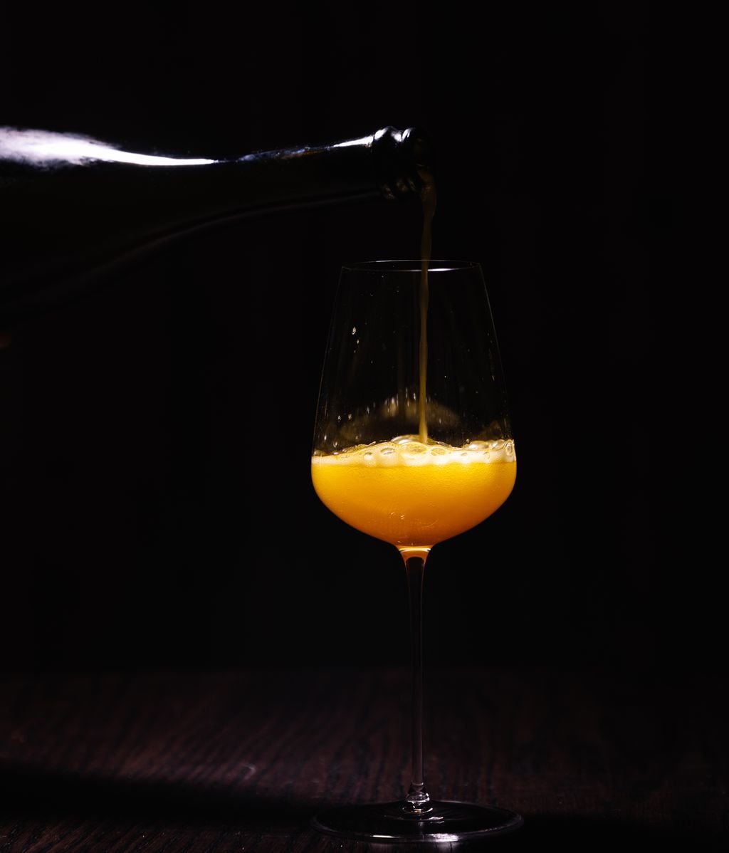 Kéfir de polén y azafrán