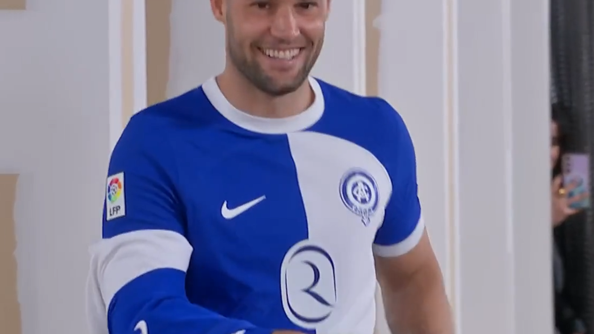 La camiseta retro del Atlético de Madrid