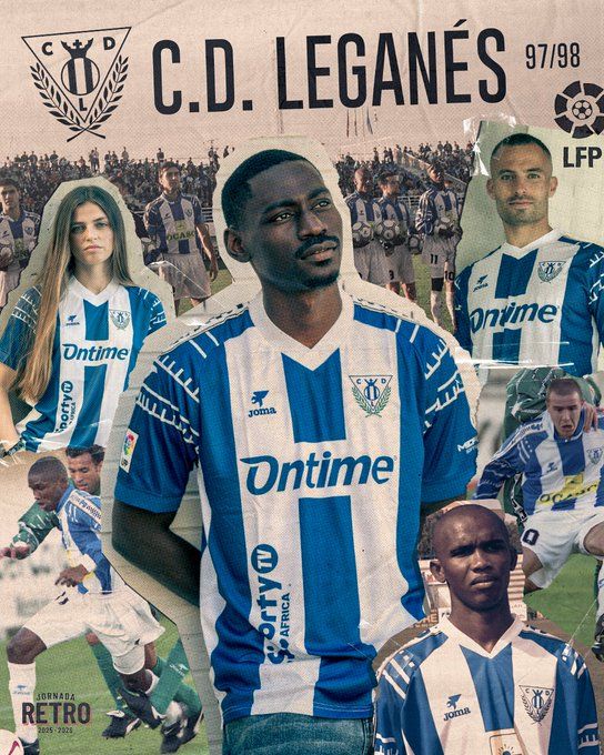 La camiseta retro del Leganés