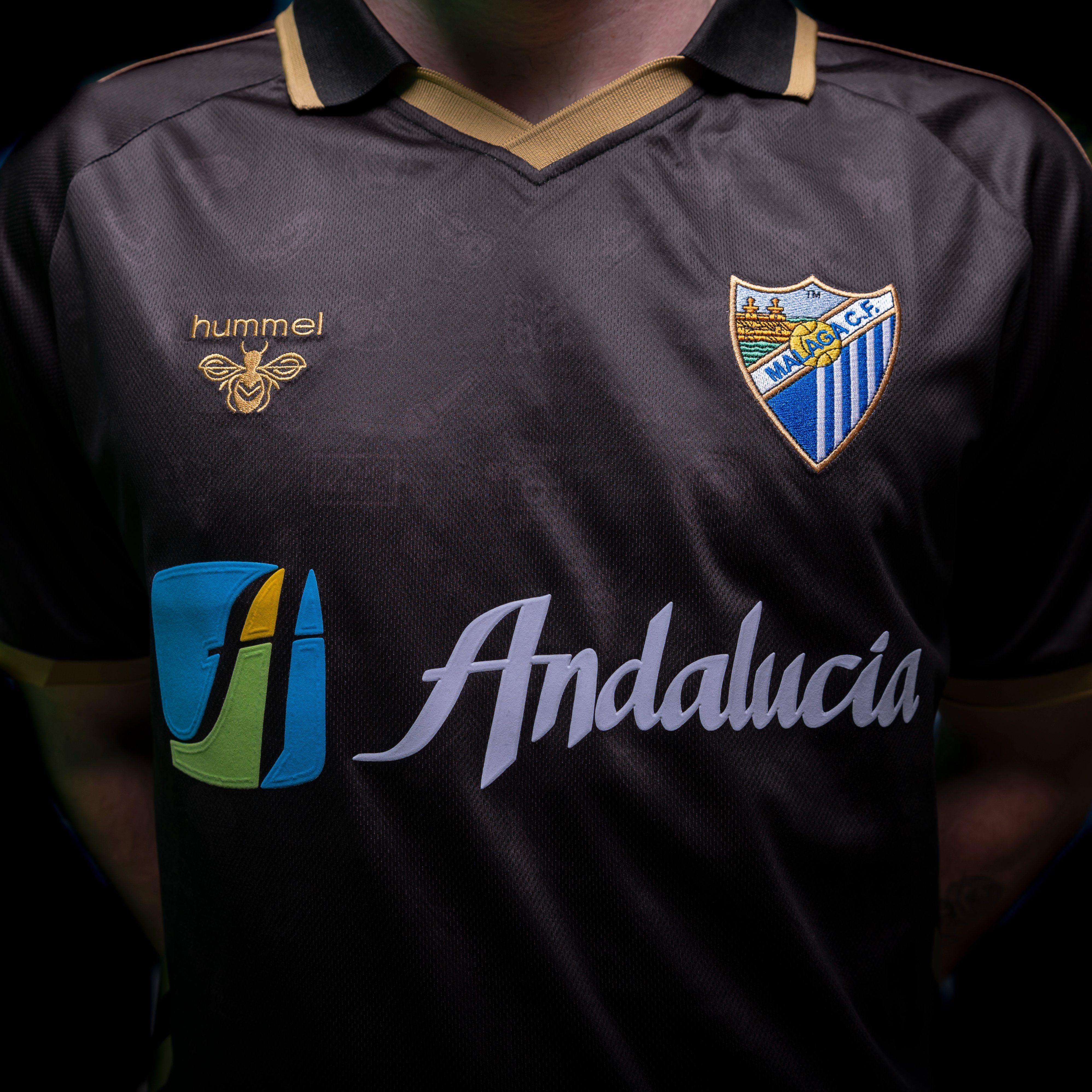 La camiseta retro del Málaga
