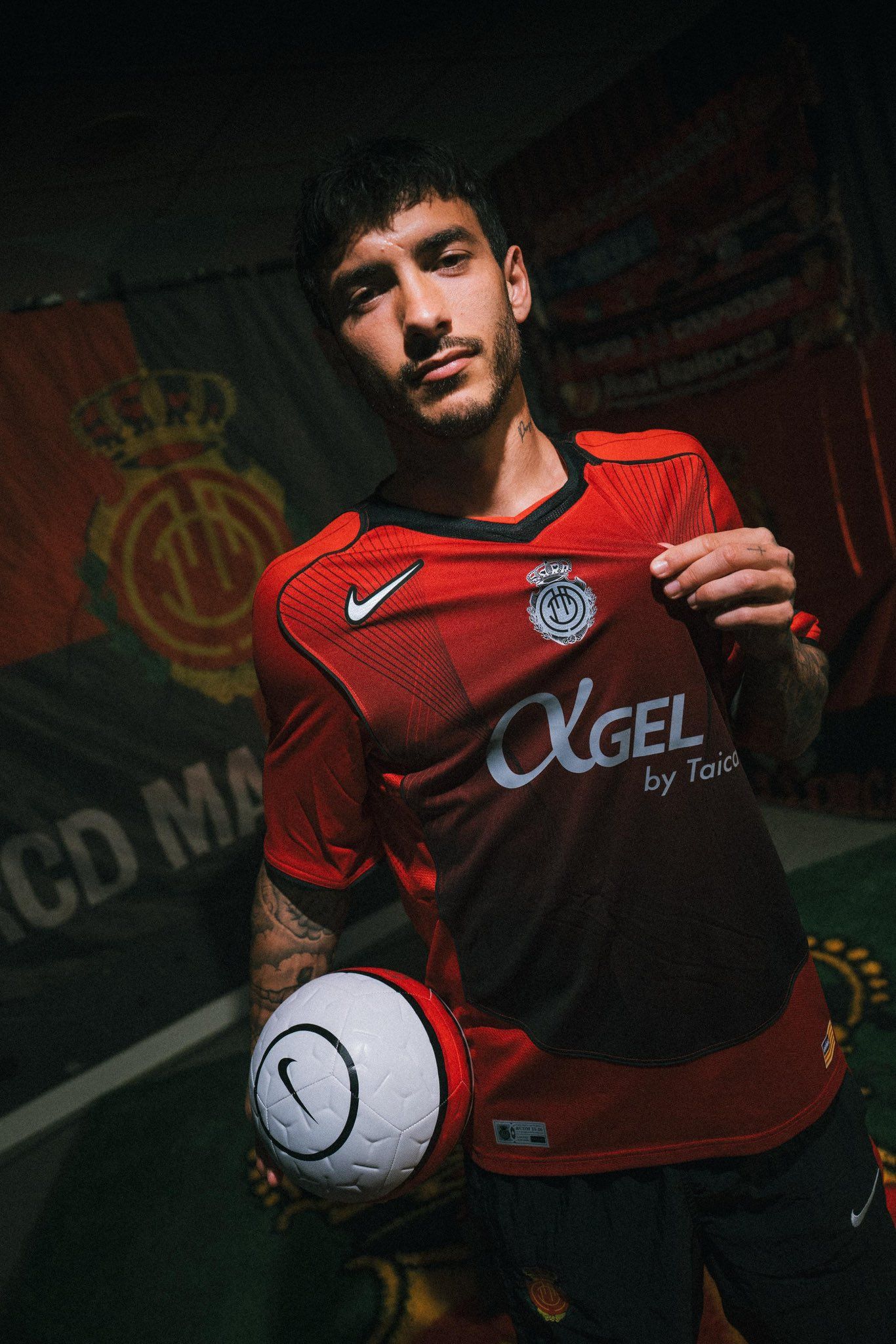 La camiseta retro del Mallorca