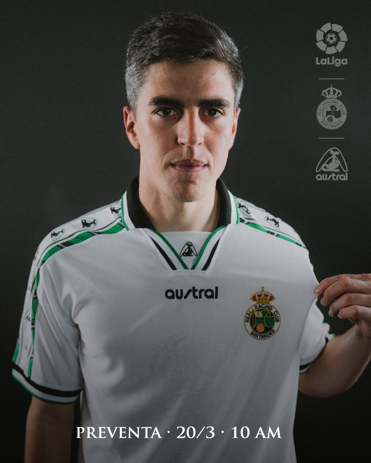 La camiseta retro del Racing