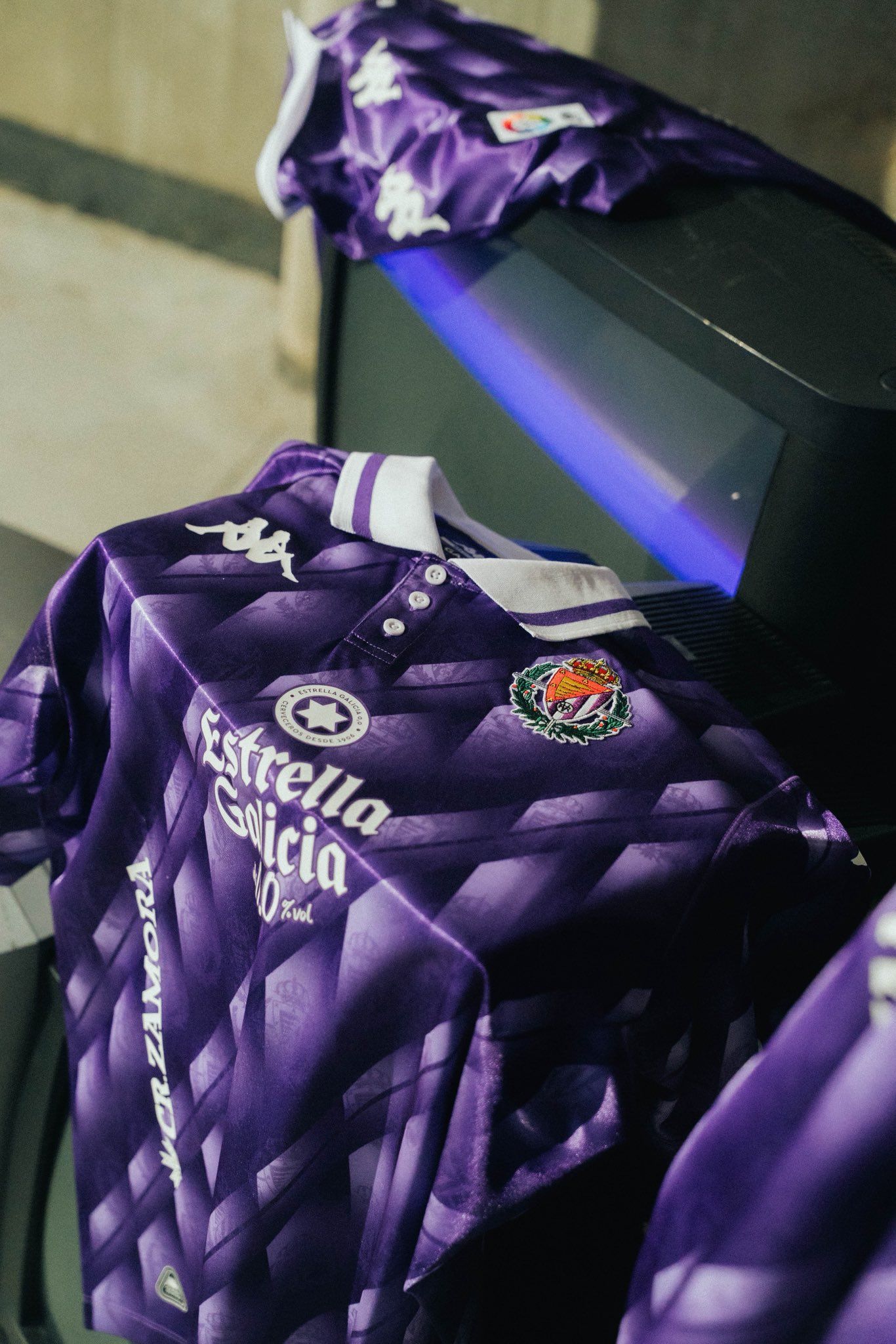 La camiseta retro del Real Valladolid