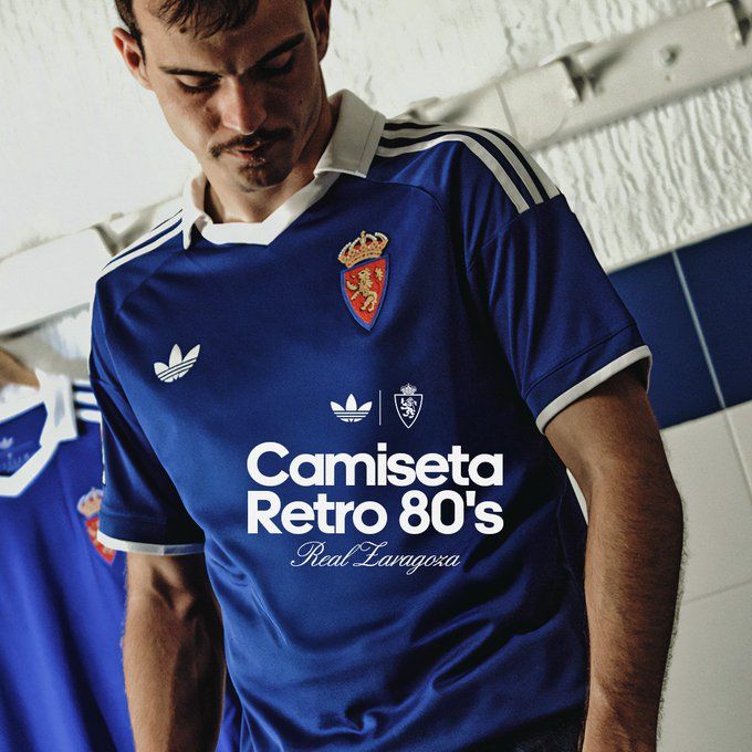 La camiseta retro del Real Zaragoza