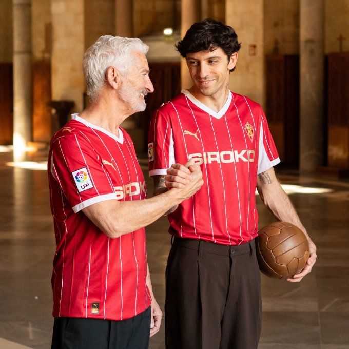 La camiseta retro del Sporting