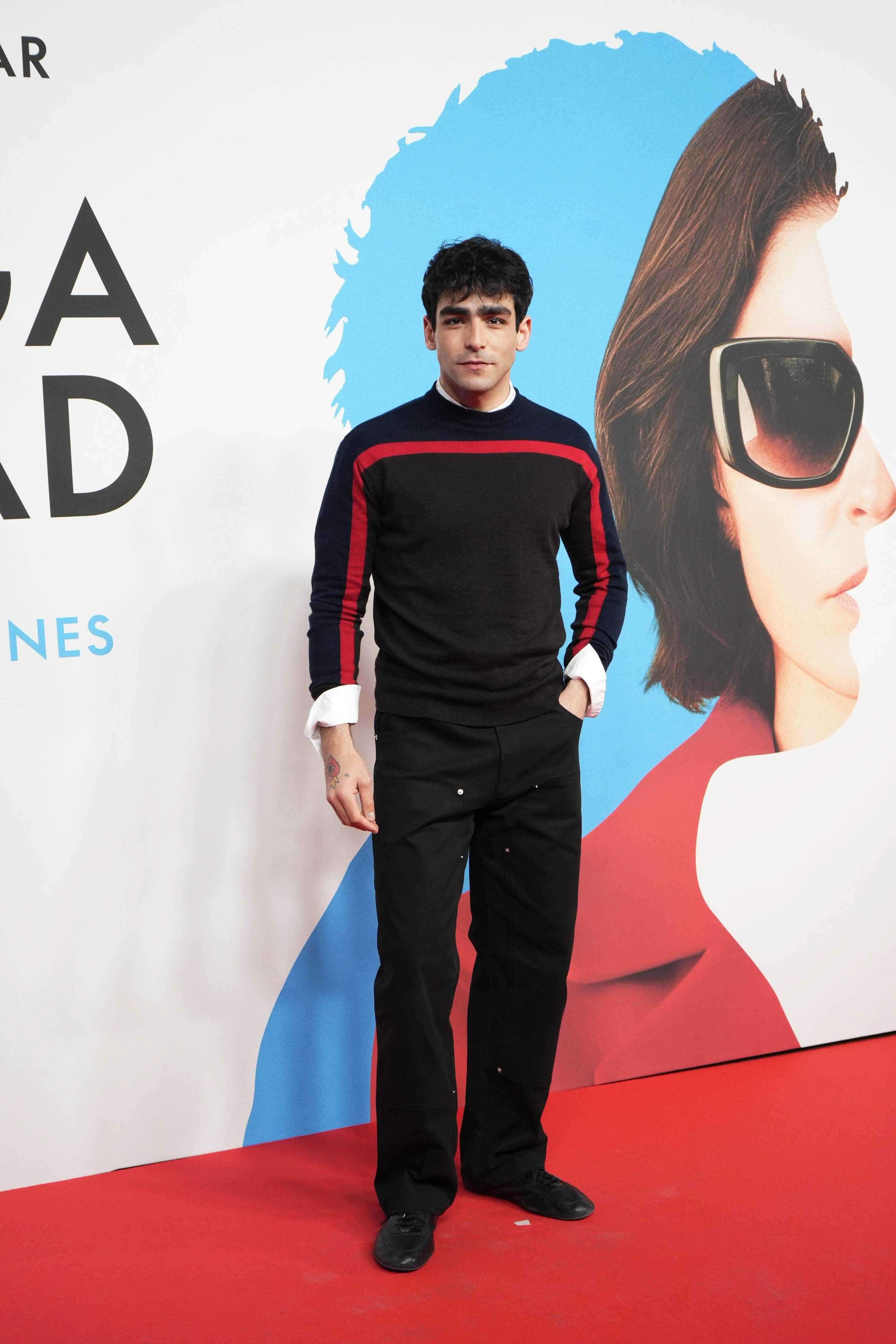 Omar Ayuso, en el estreno de 'Amarga Navidad'