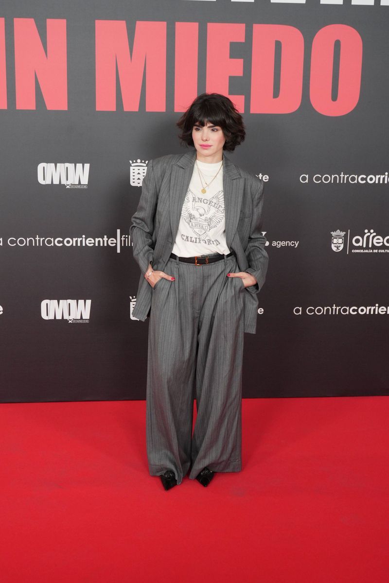 Paloma González, en el estreno del documental de Rosana