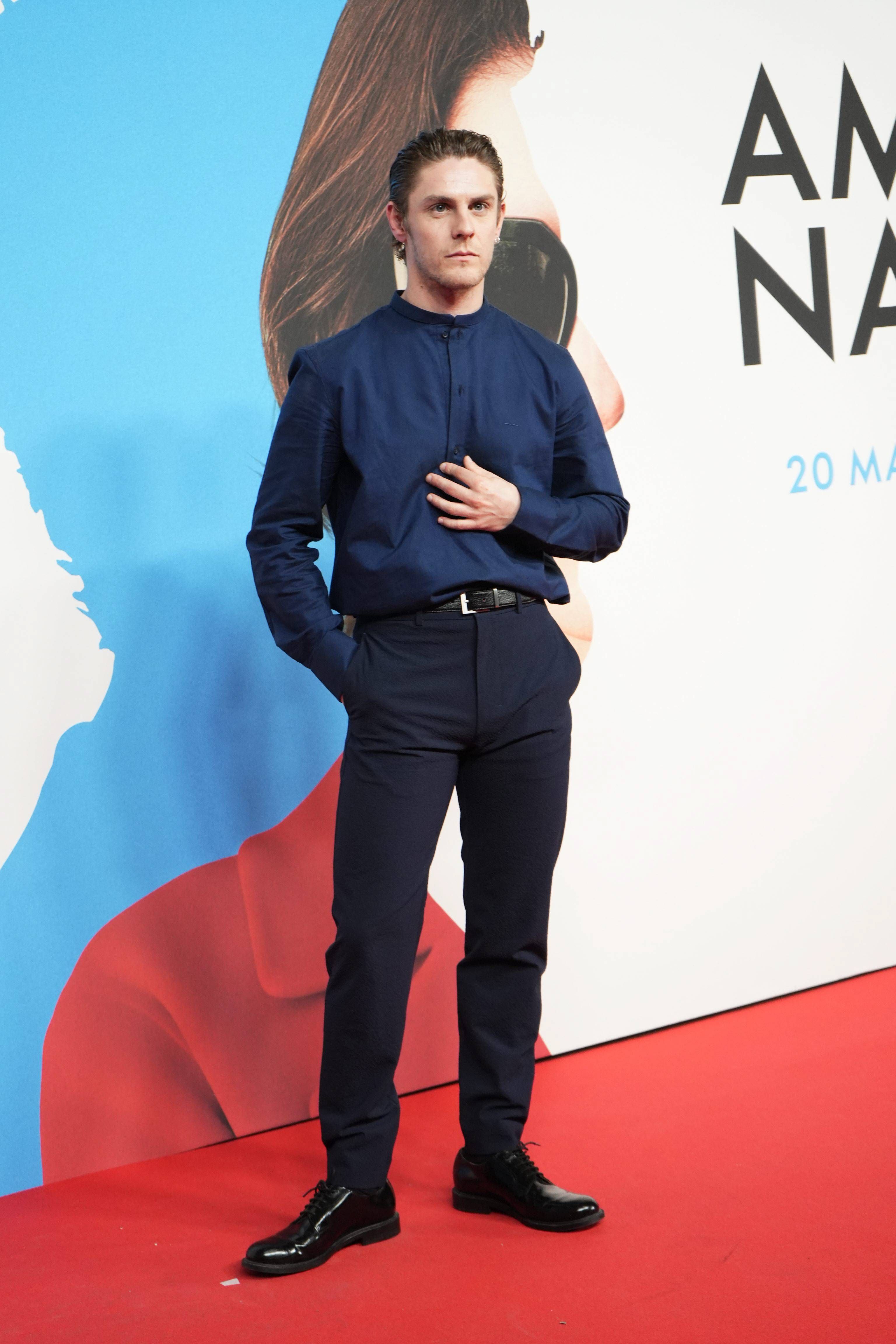 Patrick Criado, en el estreno de 'Amarga Navidad'