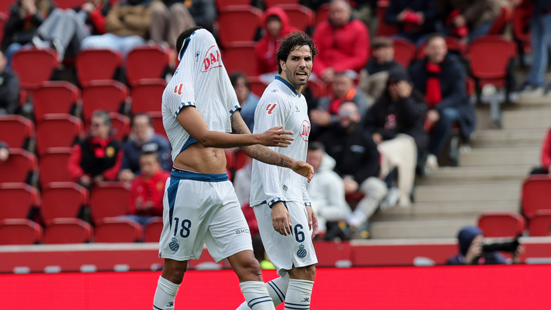 Pickel y Cabrera, en el Mallorca-Espanyol