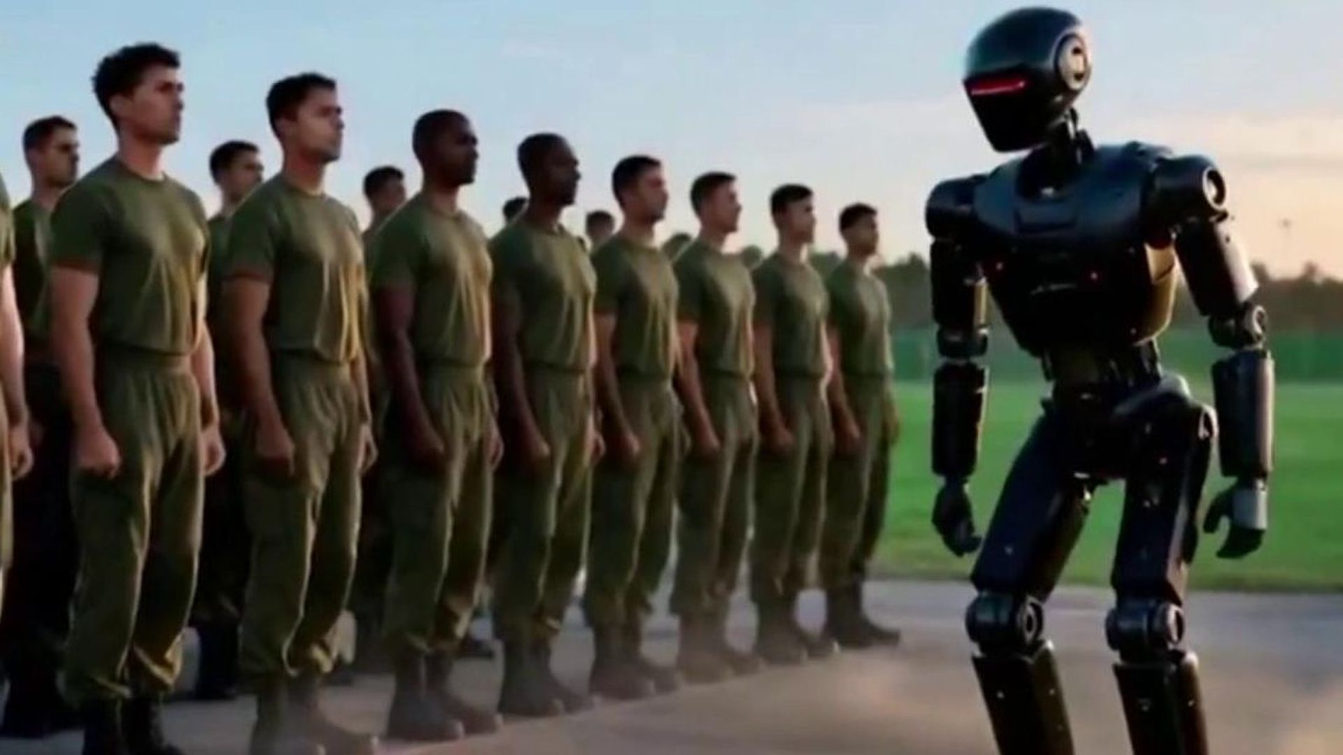 Ucrania envía dos robots humanoides a la guerra con Rusia