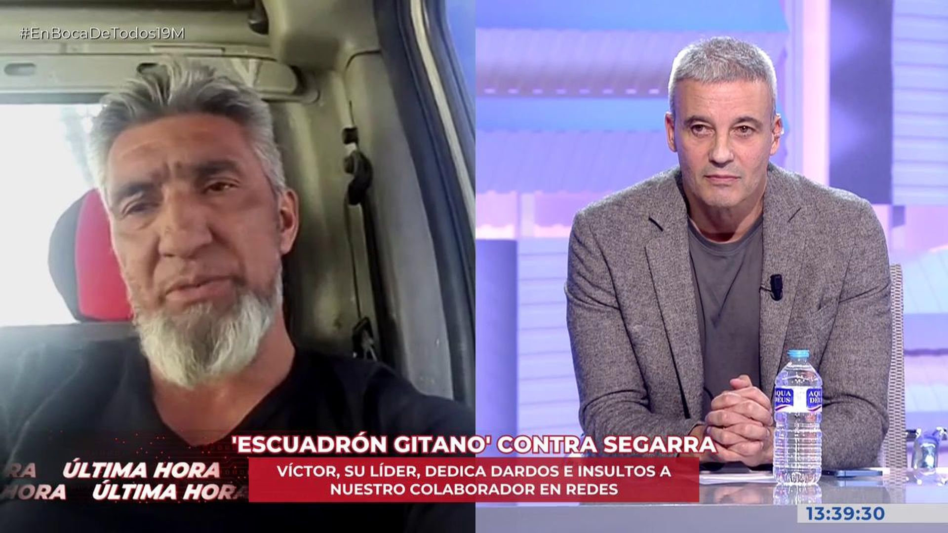 Víctor, de ‘Escuadrón gitano’, contra Segarra: “Mientes, tienes la boca muy sucia”