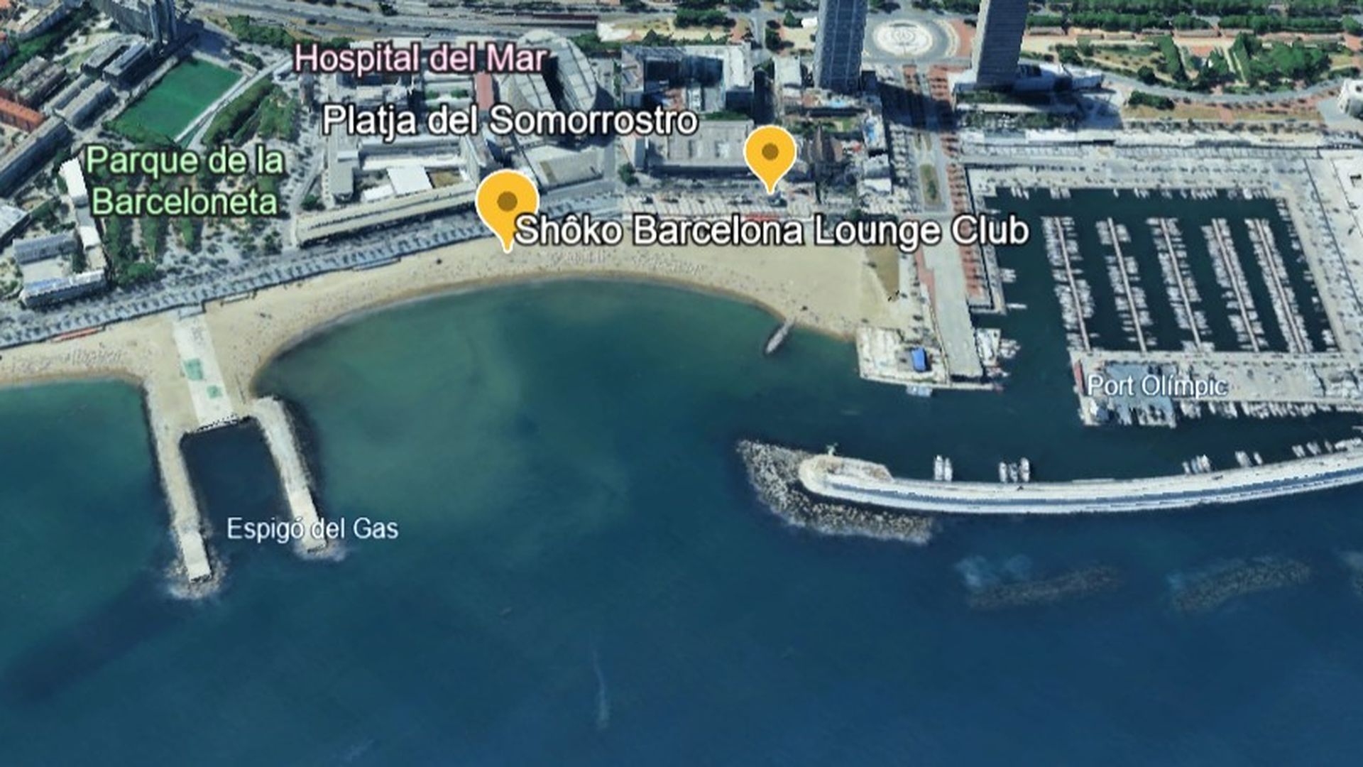 Zona en la que han hallado el cuerpo de Jimmy Gracey