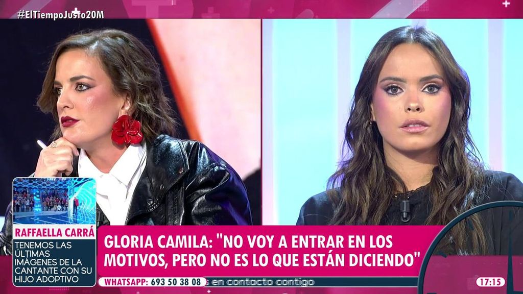 Gloria Camila tiene un cara a cara con Leticia Requejo tras sus explicaciones sobre su conflicto con Rocío Flores: "Por ahí no voy a pasar"
