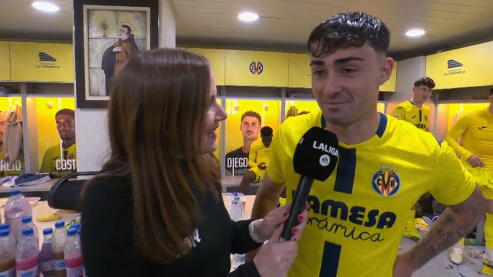 Alberto Moleiro, jugador del Villarreal Alberto Moleiro, jugador del Villarreal